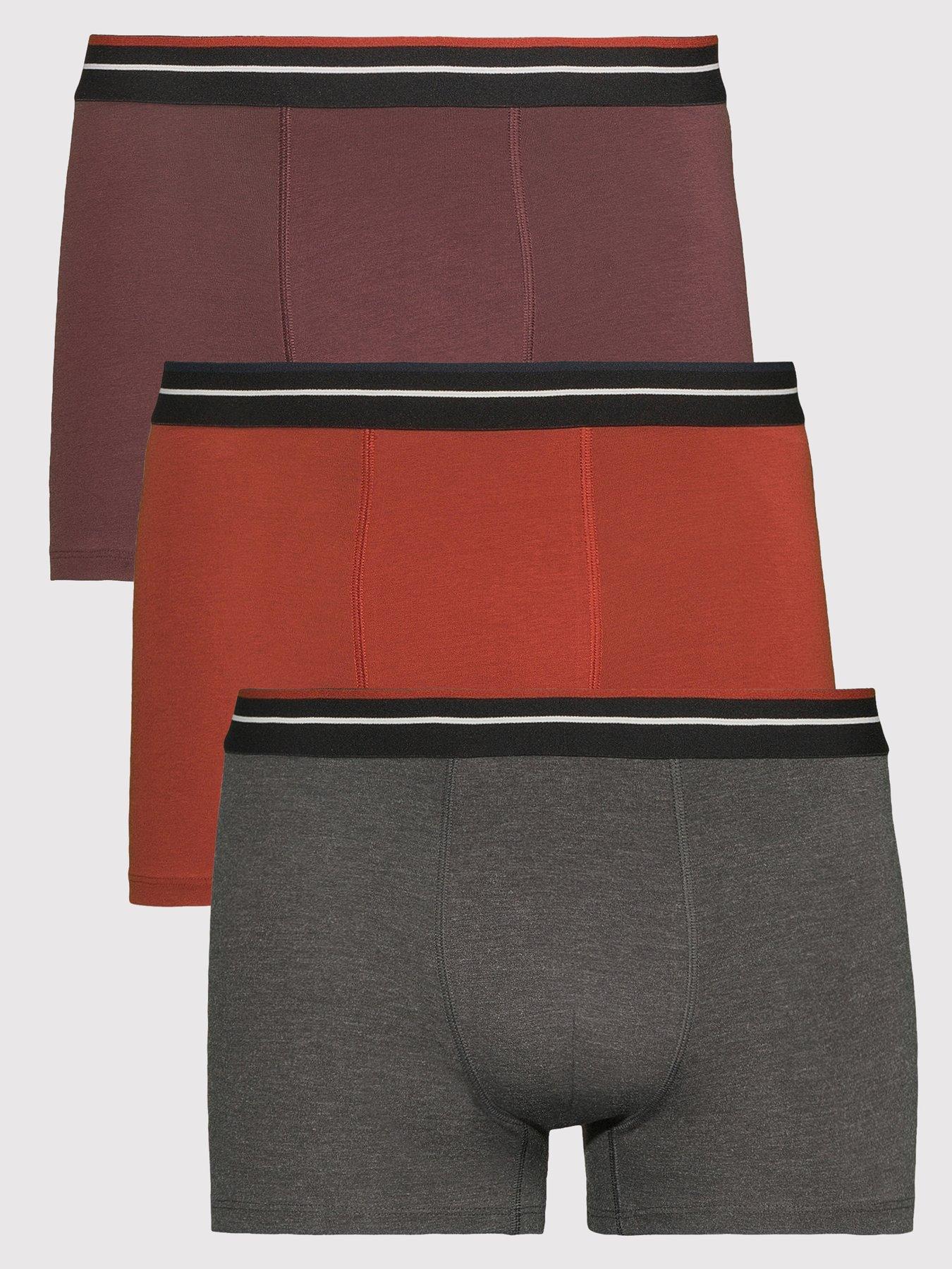 very-man-3-pack-trunks-navyburgundyfront