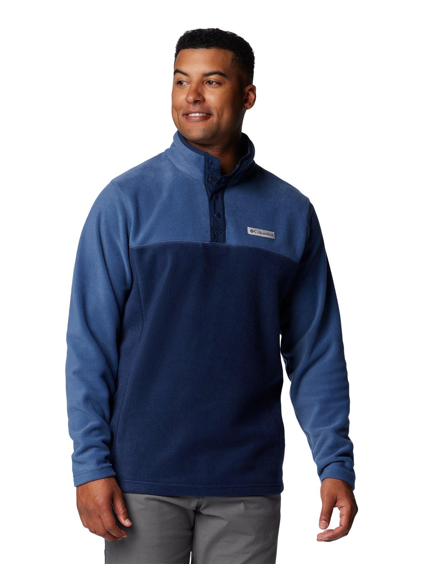 columbia-mens-steens-mountain-half-snap-ii-fleece-navy