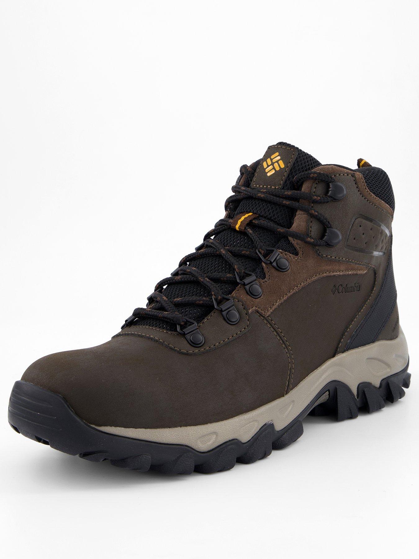 columbia-mens-newton-ridge-plus-ii-waterproof-hiking-boots-brownstillFront
