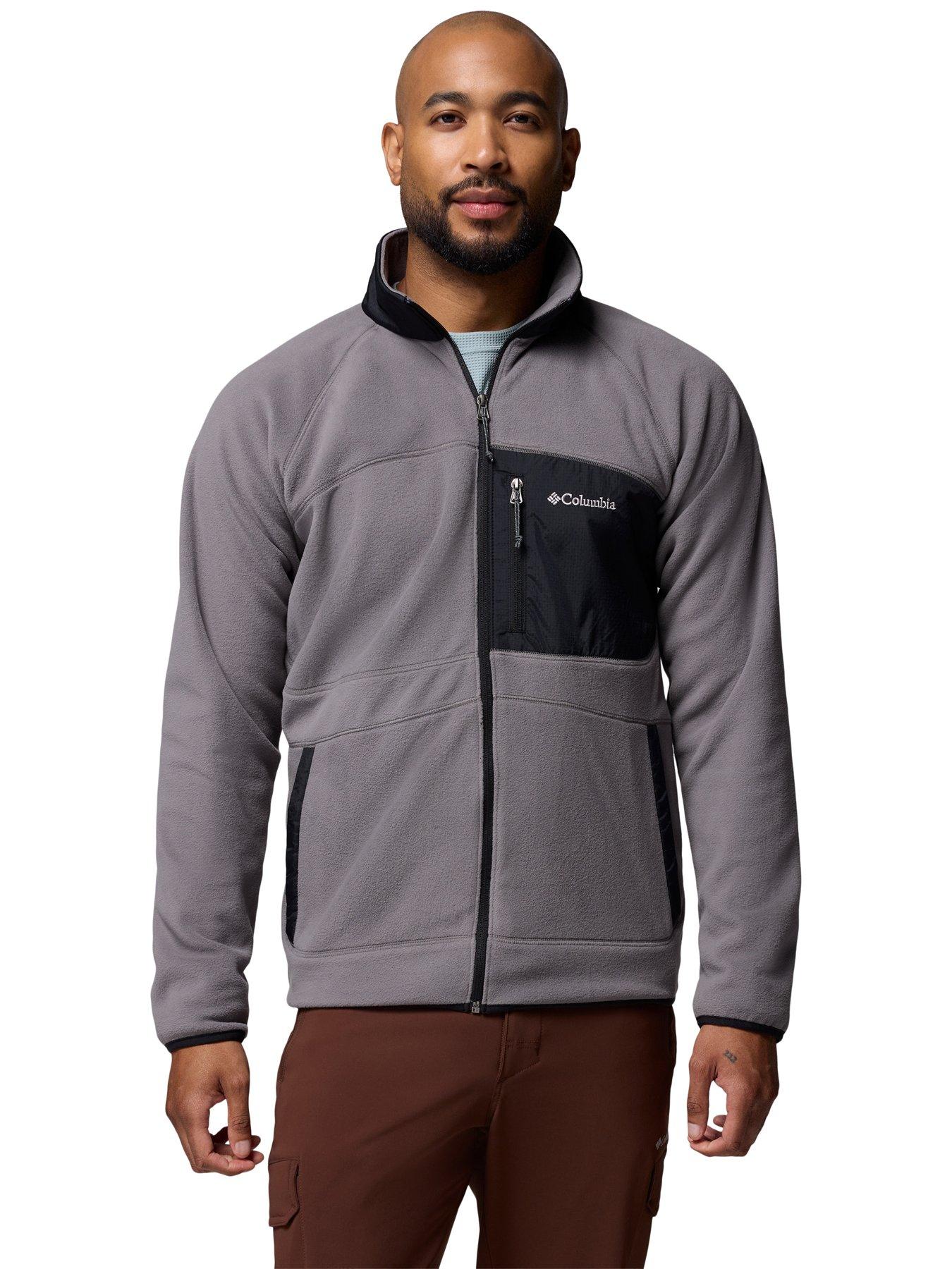 columbia-mens-fast-trek-overlay-full-zip-fleece-grey