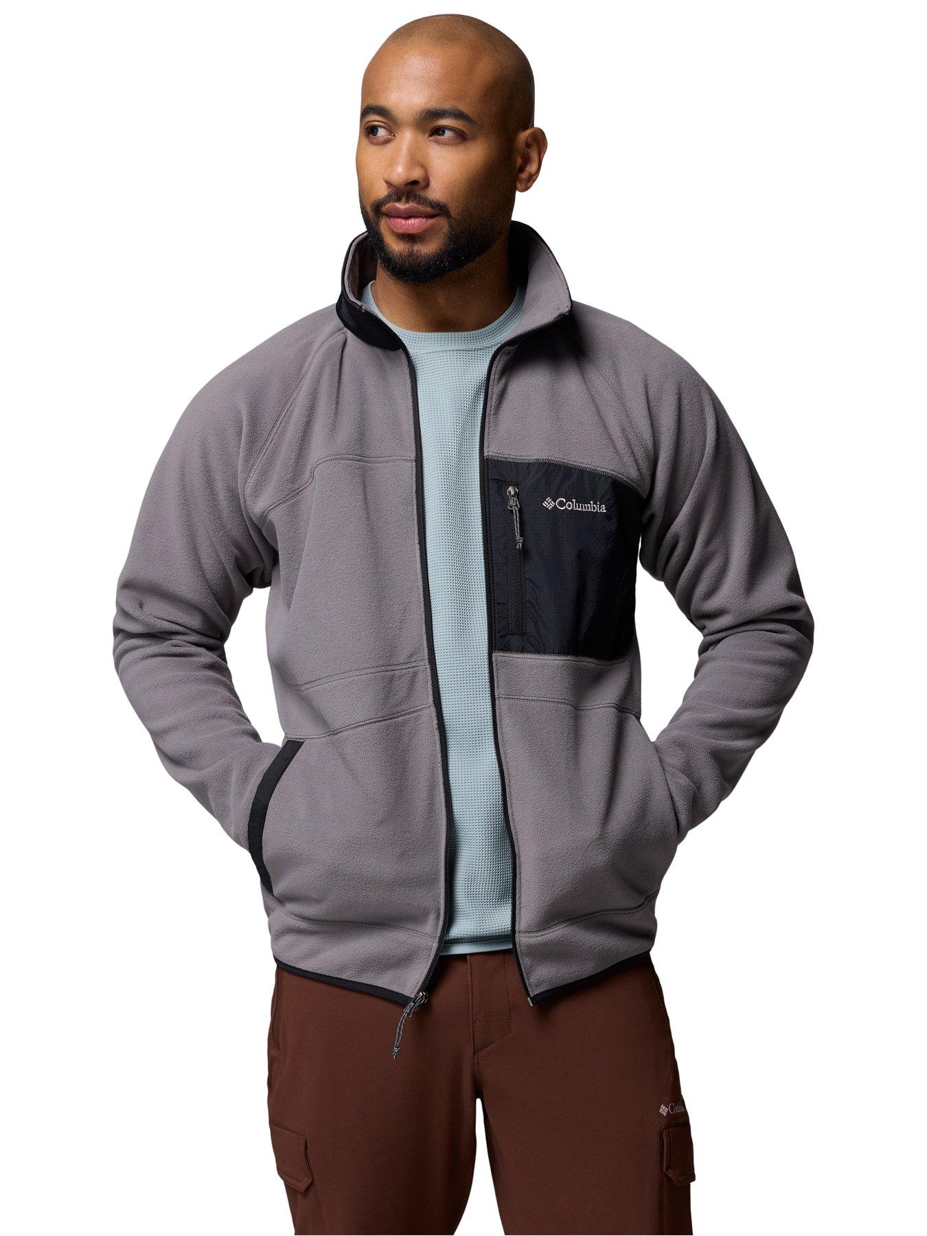 columbia-mens-fast-trek-overlay-full-zip-fleece-greyoutfit