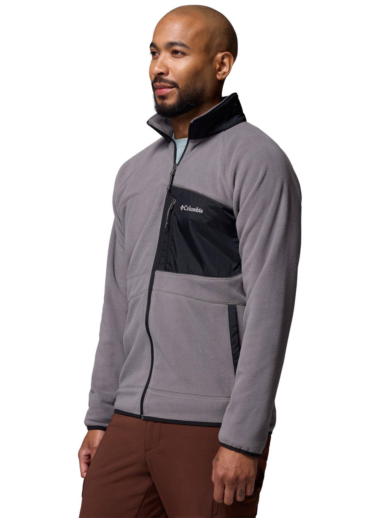 columbia-mens-fast-trek-overlay-full-zip-fleece-greydetail