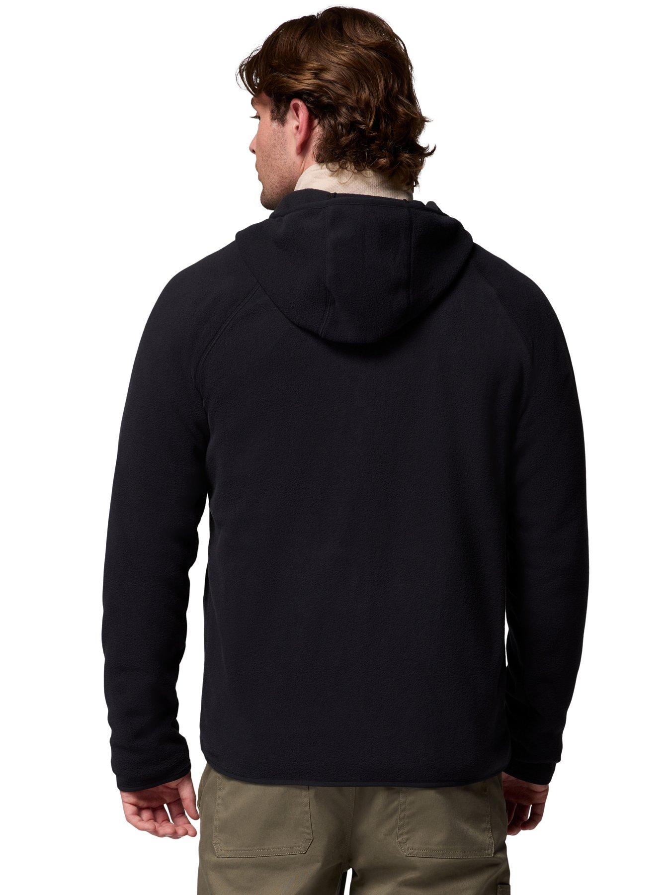 columbia-mens-fast-trek-overlay-hooded-full-zip-fleece-blackstillFront