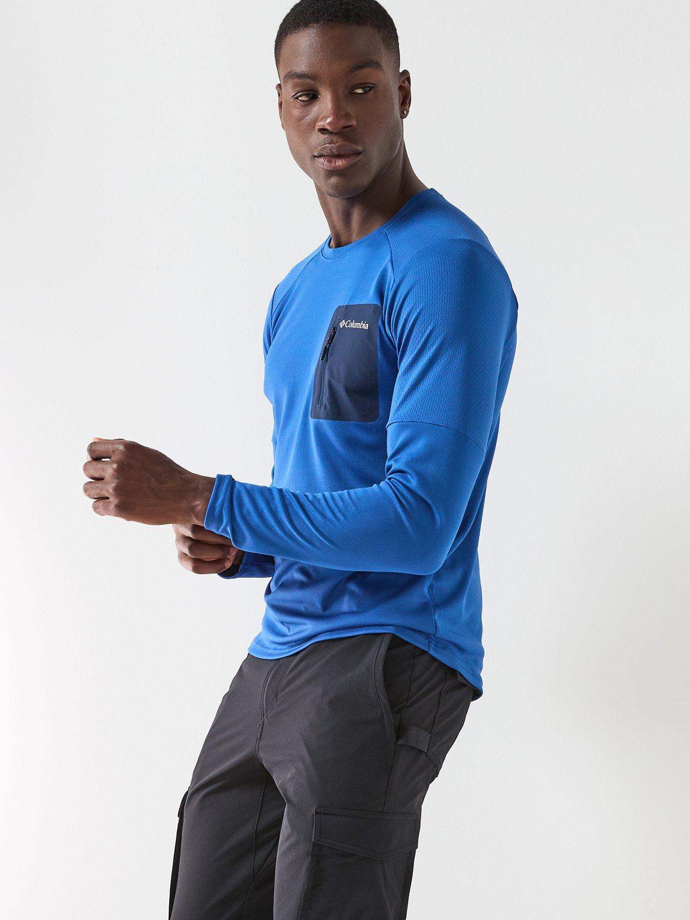 columbia-mens-tech-knit-long-sleeve-crew-top--bluedetail