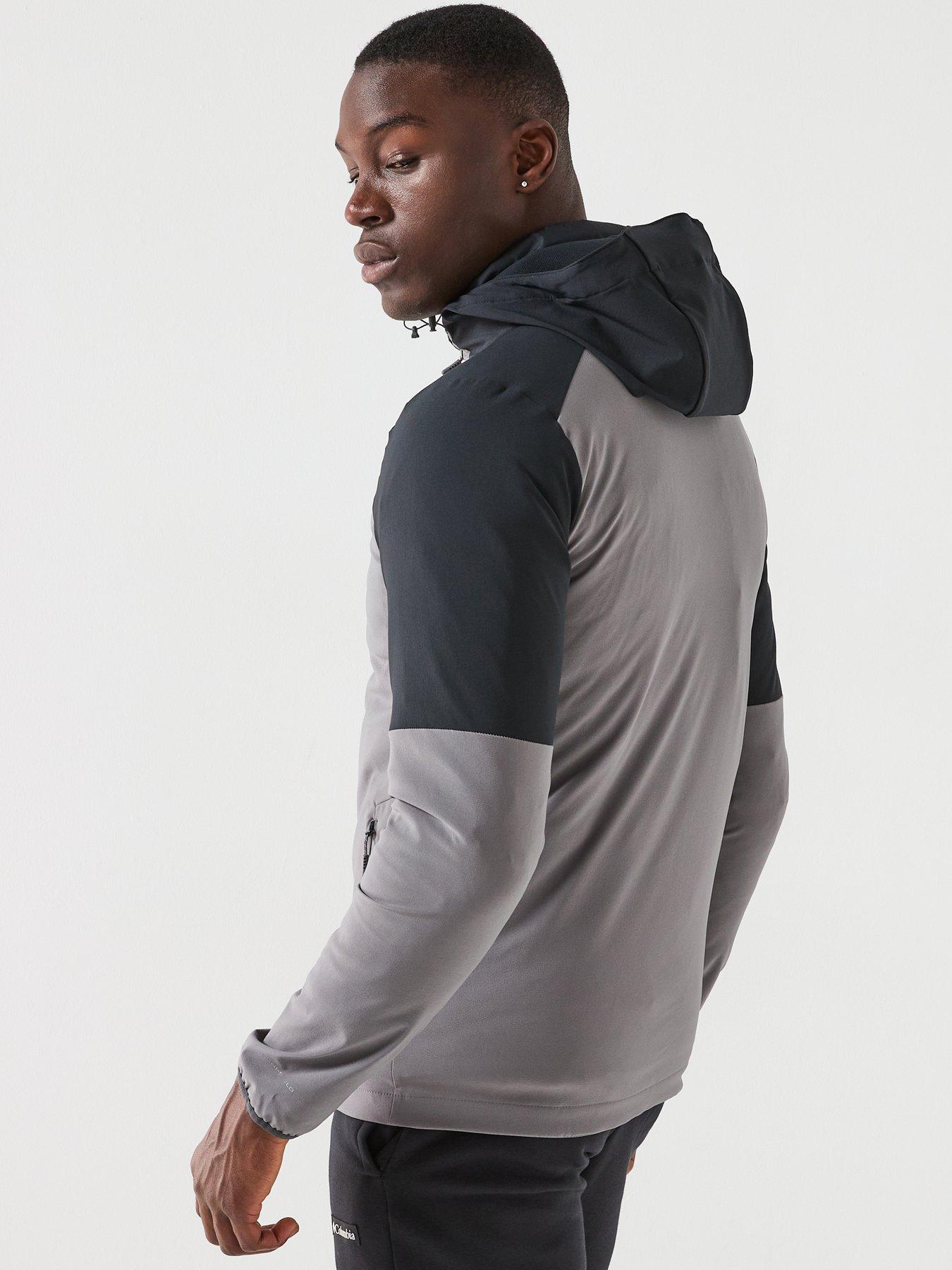 columbia-mens-columbia-tech-softshell-hoodie-greystillFront