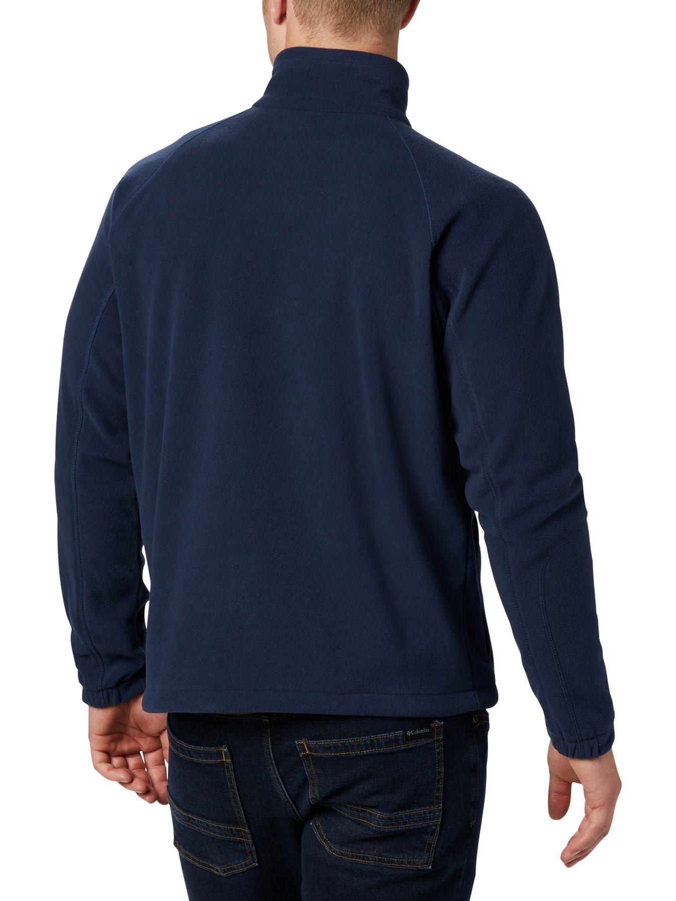 columbia-mens-fast-trek-ii-full-zip-fleece-navystillFront