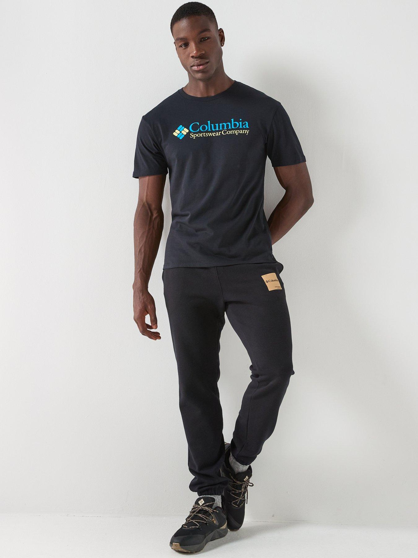 Image 3 of 6 of Columbia Men's Csc Basic Logo Short Sleeve Tee - Black