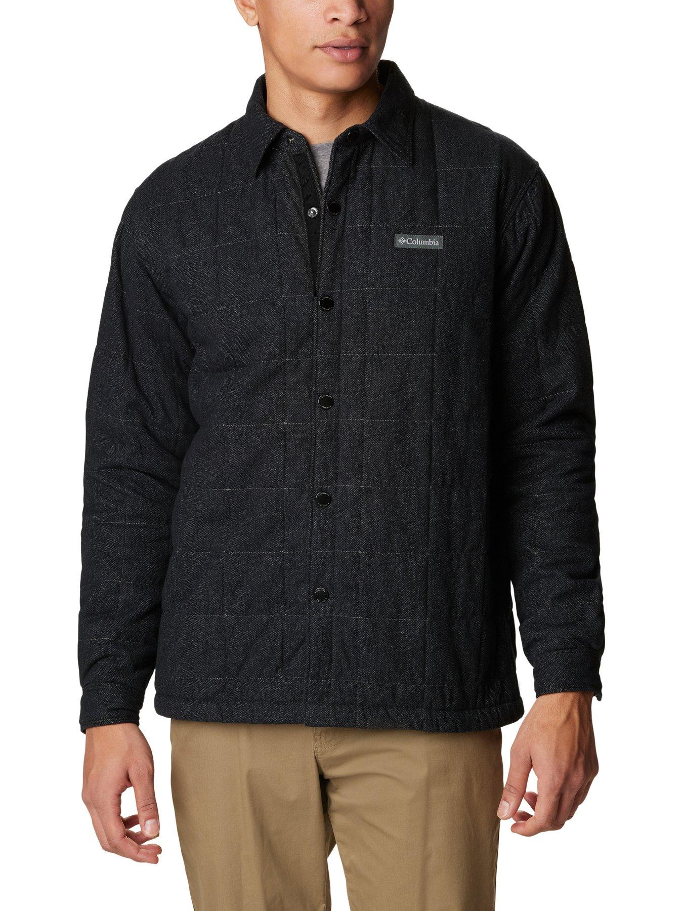 Columbia Men's Landroamer Quilted Shirt Jacket - Black