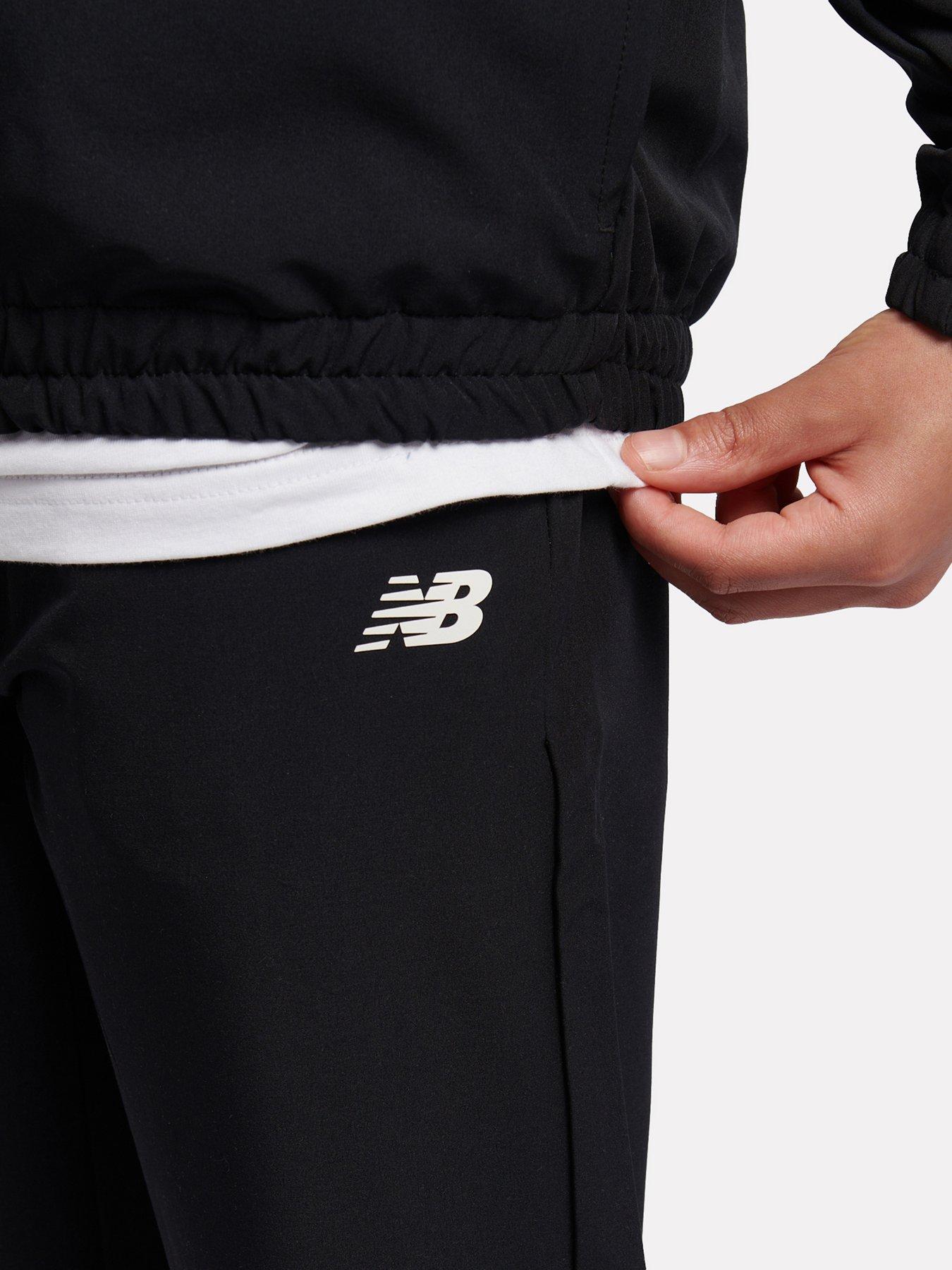Image 4 of 4 of New Balance Junior Boys Lightweight Jacket And Pant Set - Black