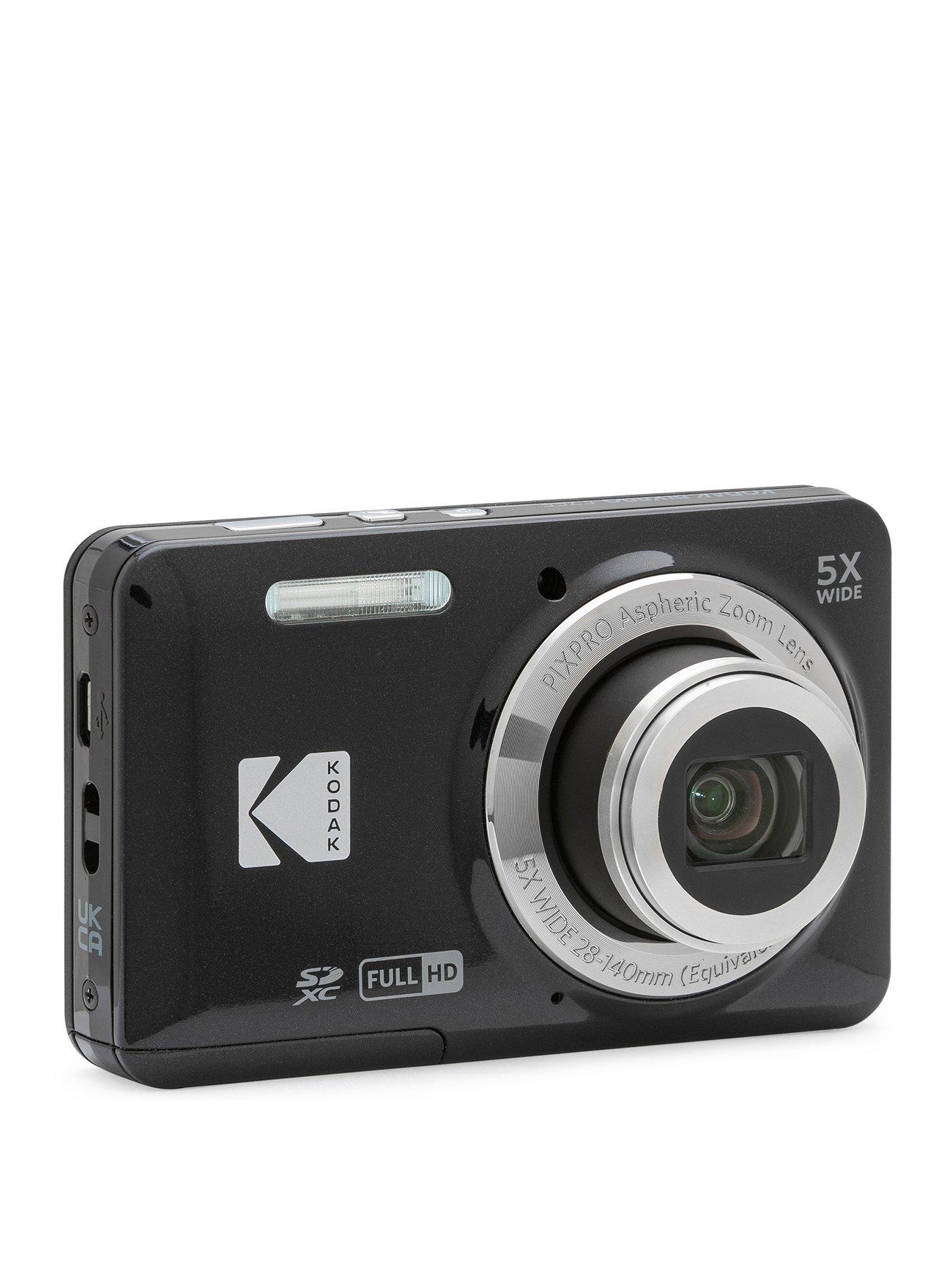 Image 3 of 7 of Kodak Kodak PIXPRO FZ55 16MP 5x Zoom Compact Camera - Black - Camera Only