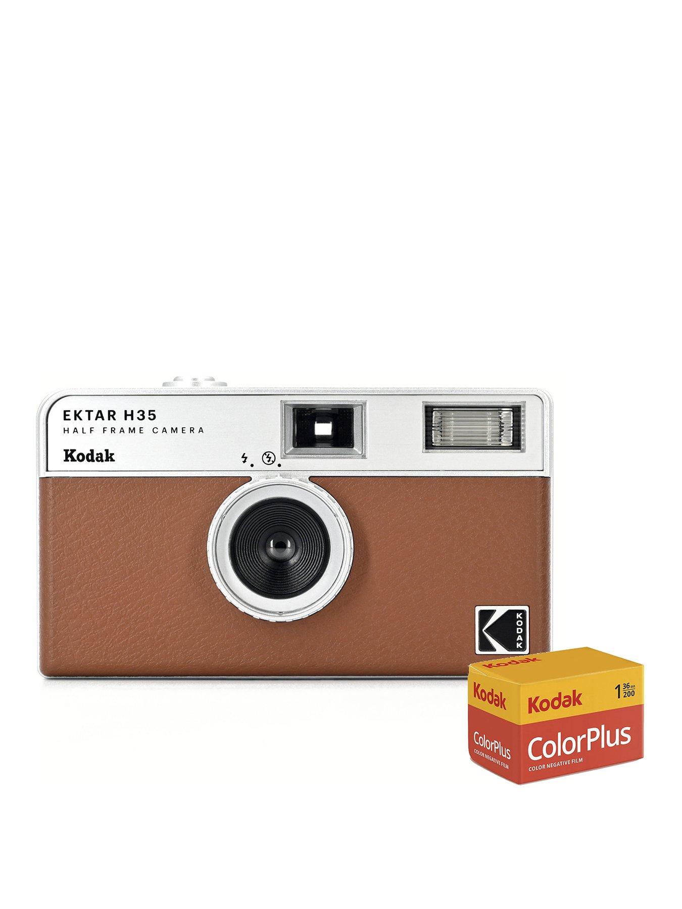 Image of Kodak Kodak Ektar H35 Film Camera with 36 Exposure Film Pack - Brown
