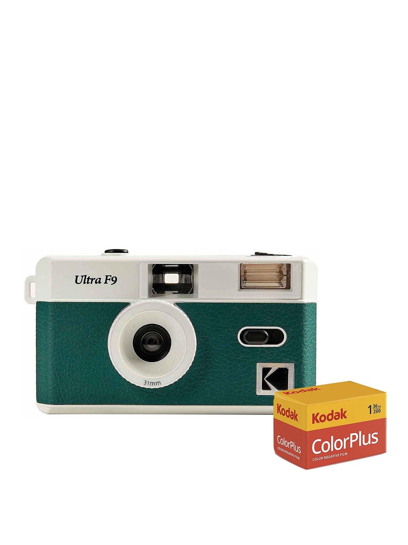 Image of Kodak Kodak Ultra F9 Film Camera with 36 Exposure Film Pack - Dark Night Green