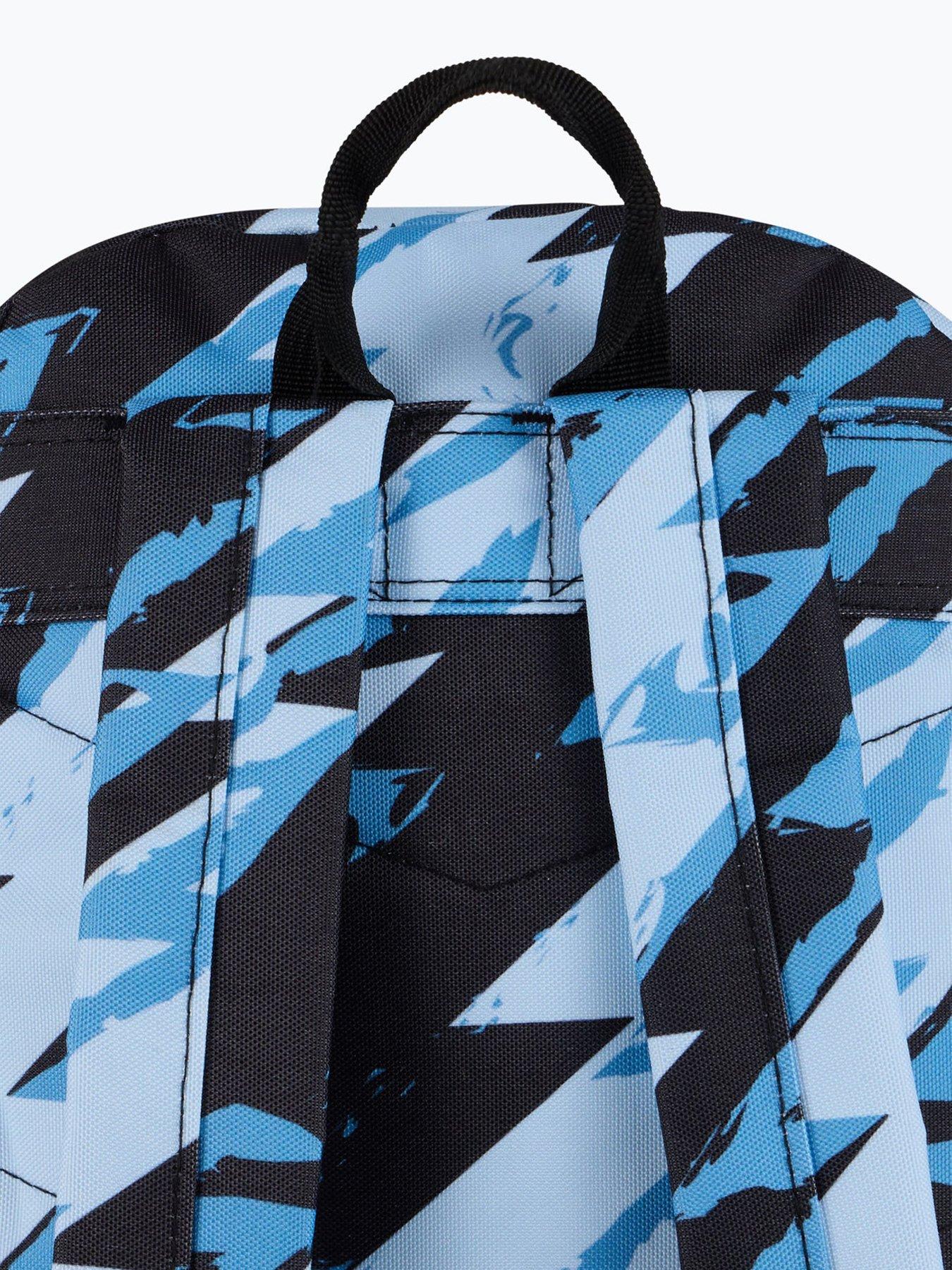hype-unisex-lightning-scribble-backpack-blueoutfit