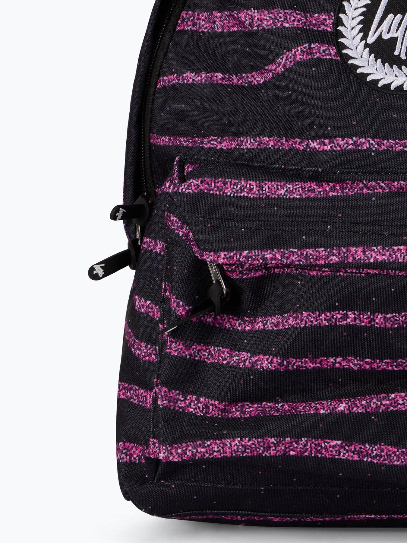 hype-girls-glitter-stripe-backpack-blackoutfit