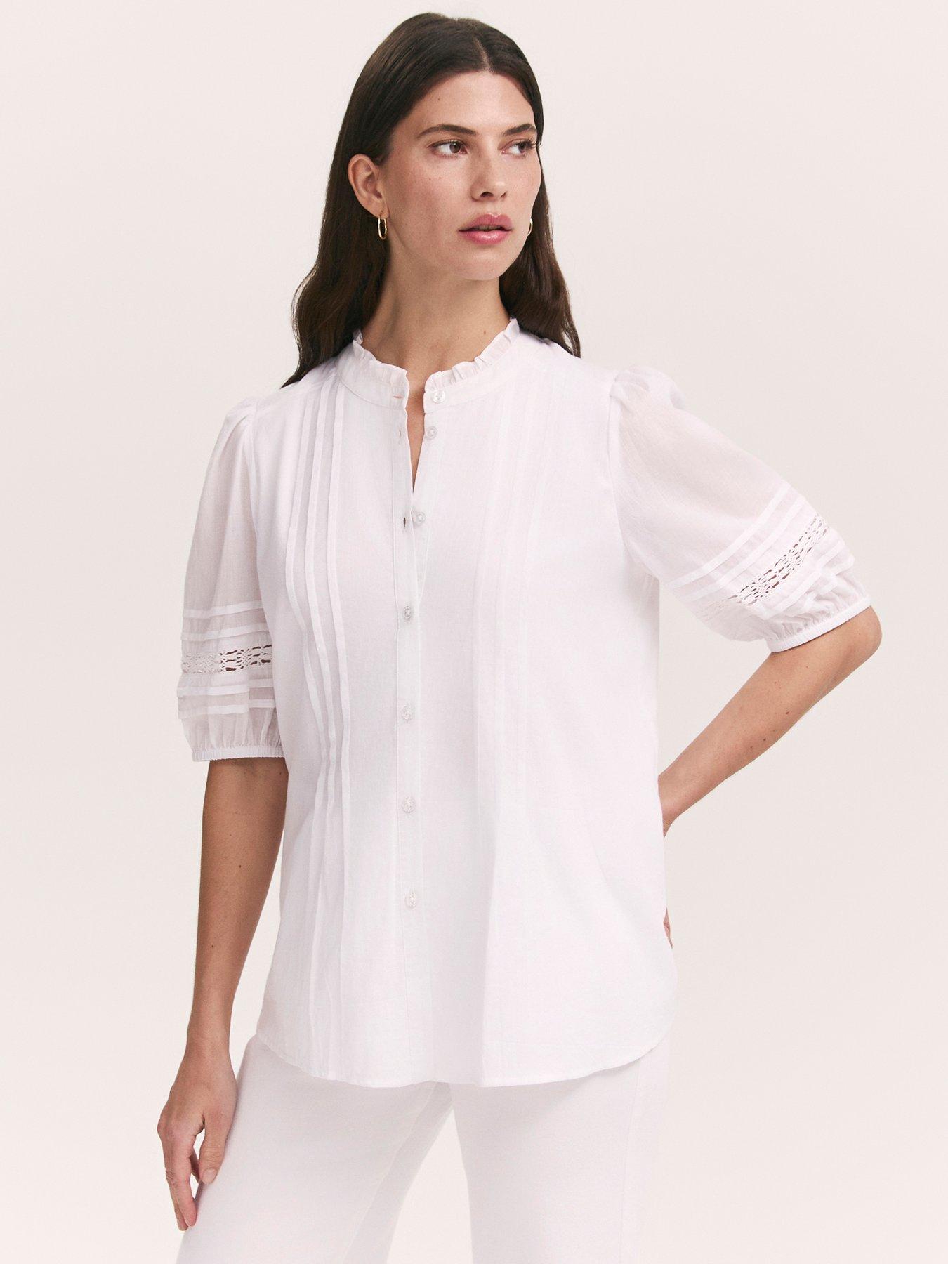 Finery Adalia Blouse - White