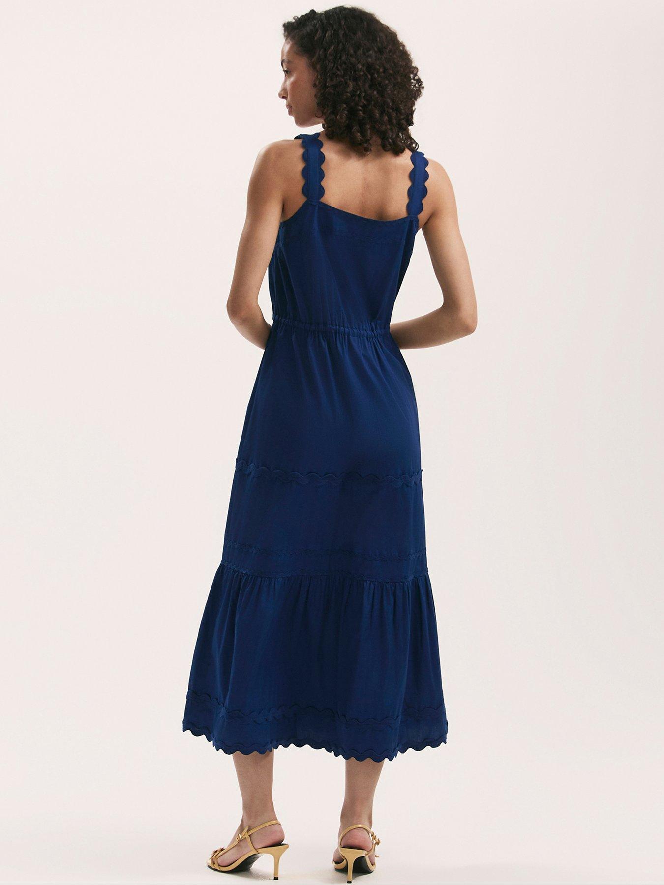finery-hallie-midi-dress-blackstillFront