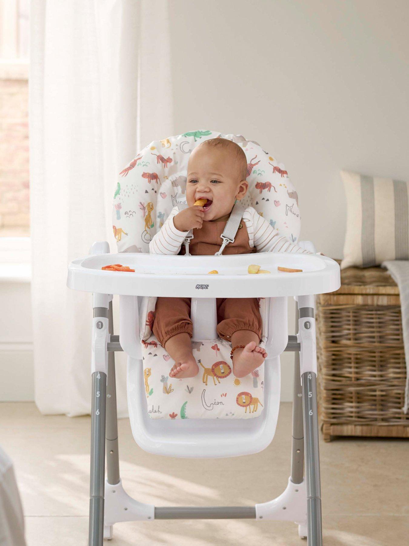 Image 7 of 7 of Mamas & Papas Snax Highchair - Jungle Alphabet