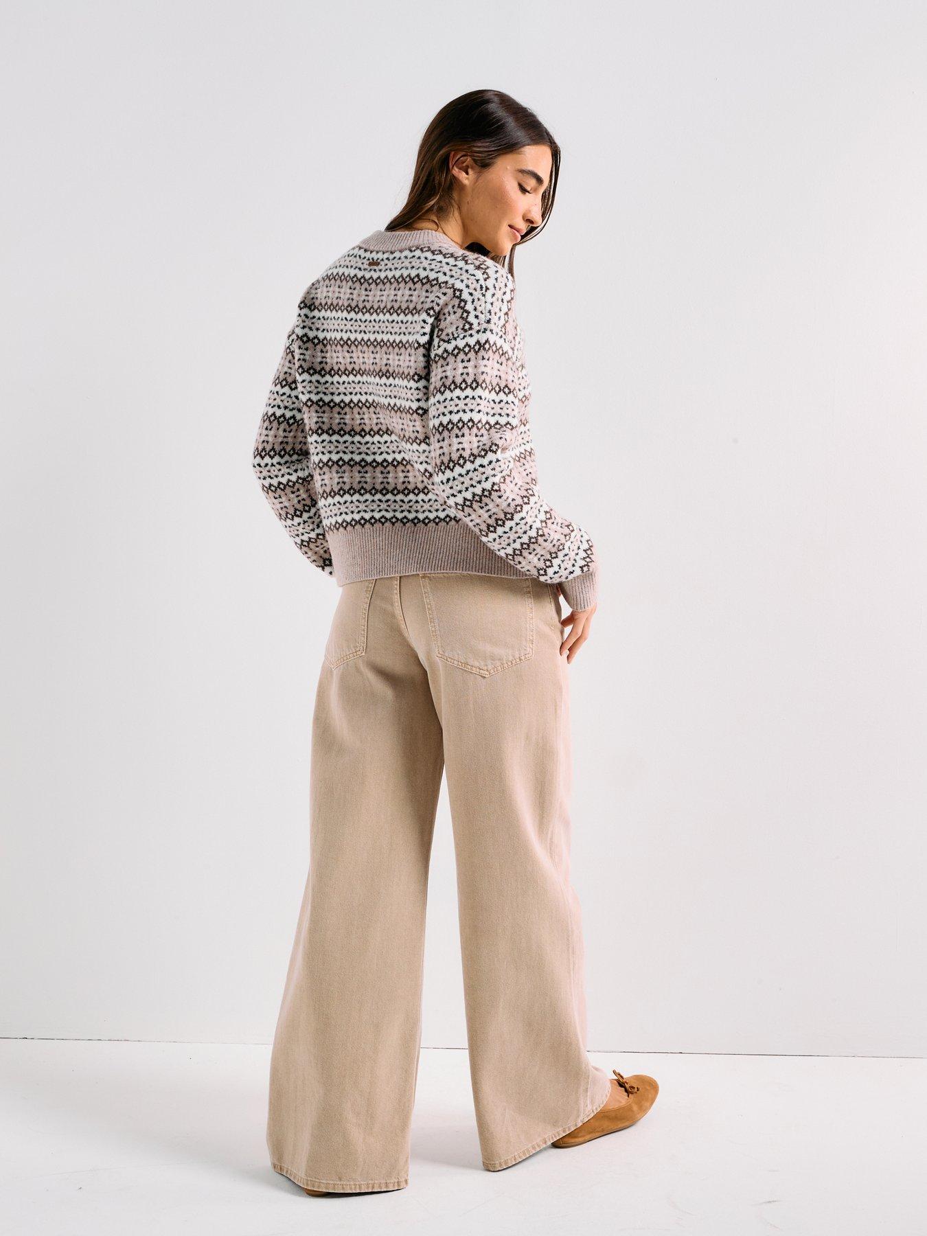 levis-ines-fairisle-sweater-taupe-heather-wool-blendstillFront