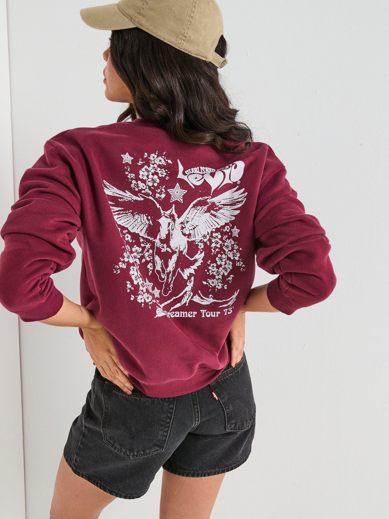 levis-graphic-everyday-crew-sweatshirt--red