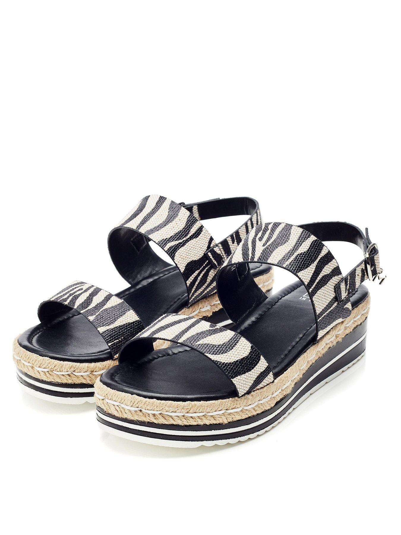 moda-in-pelle-periso-wedge-sandals-zebrastillFront