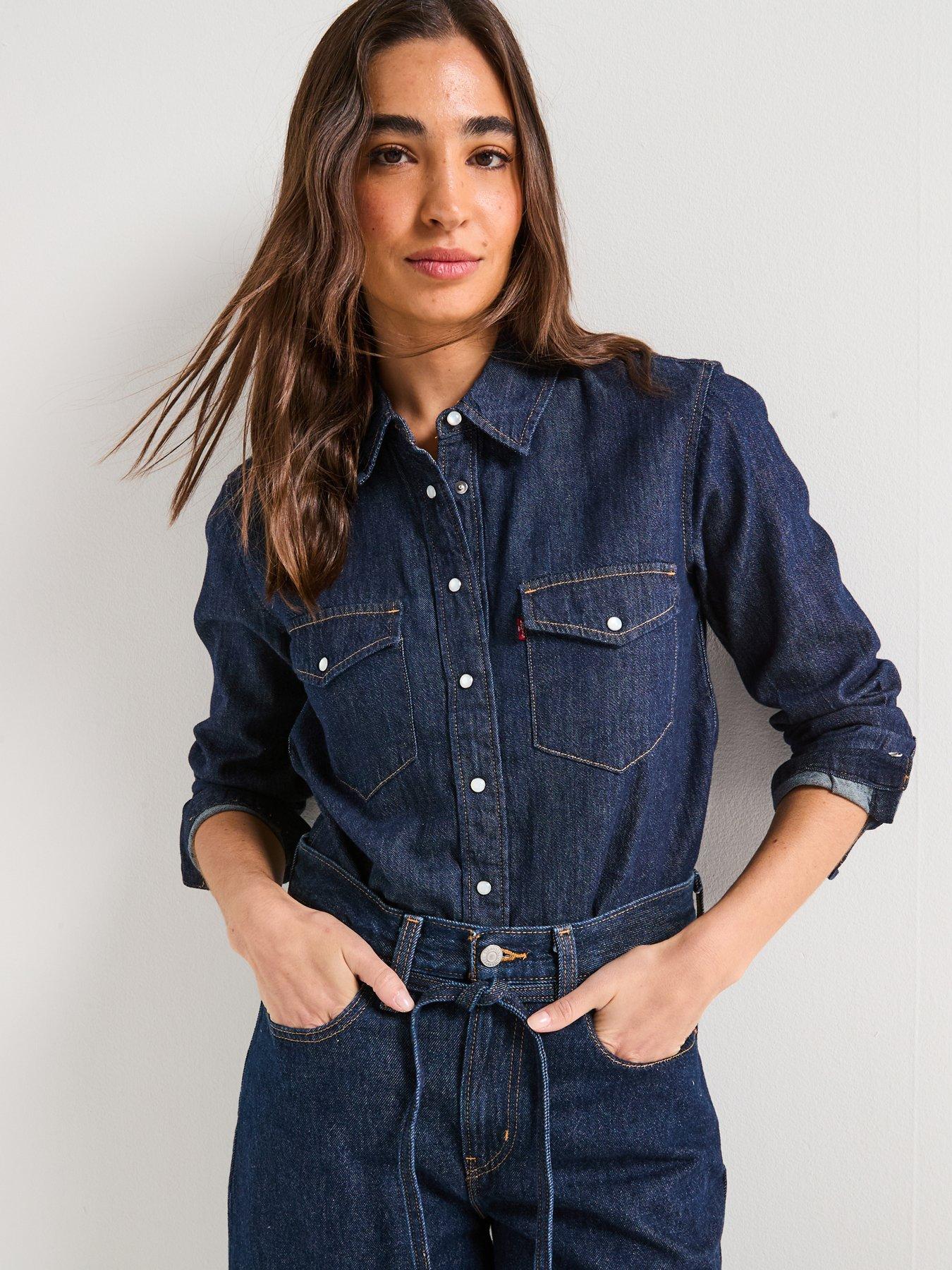 Levi's Iconic Western Shirt - Todays News - Blue
