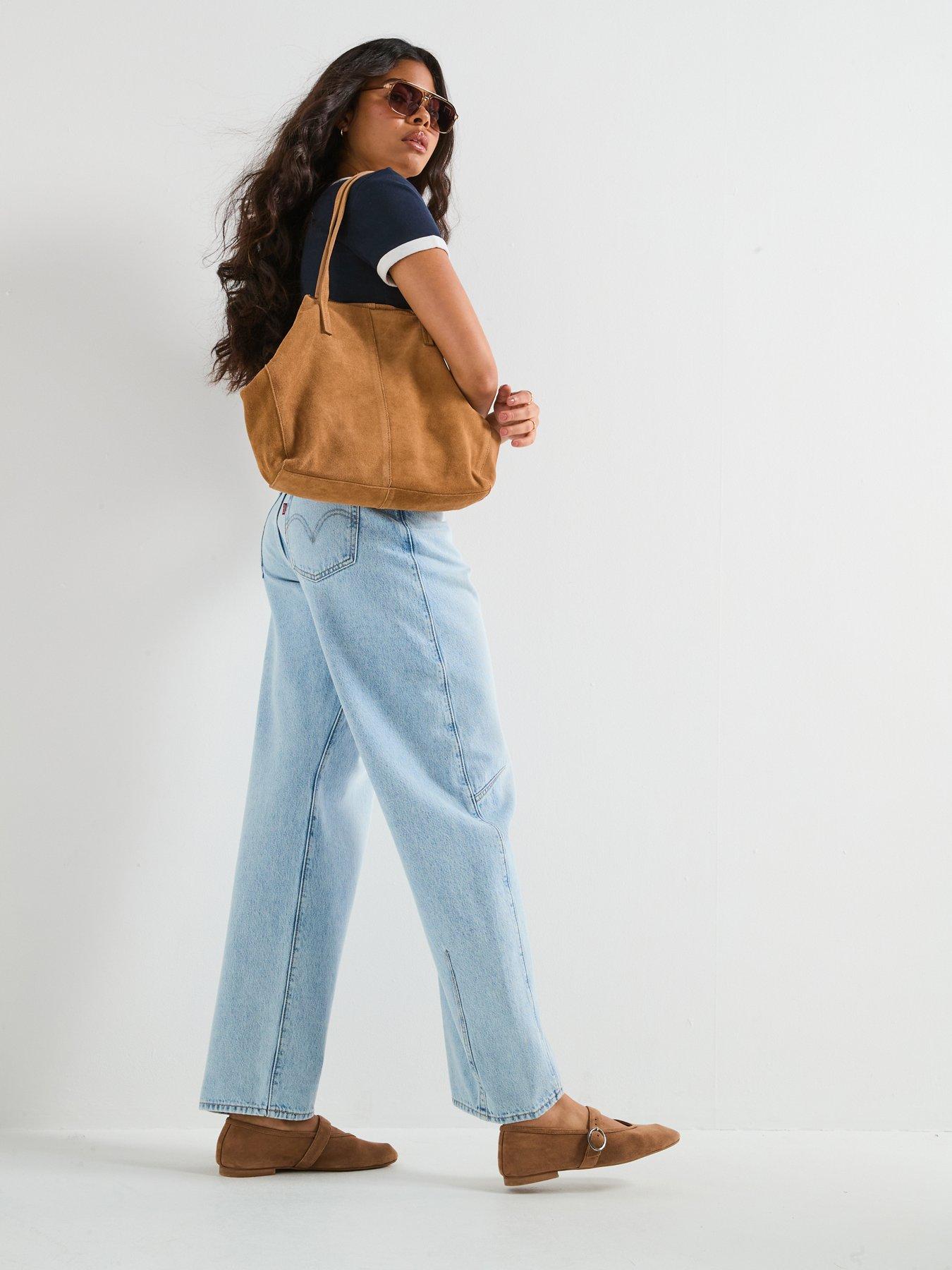 Levi's Cinch Barrel Jeans Abraided Art Blue Very Ireland