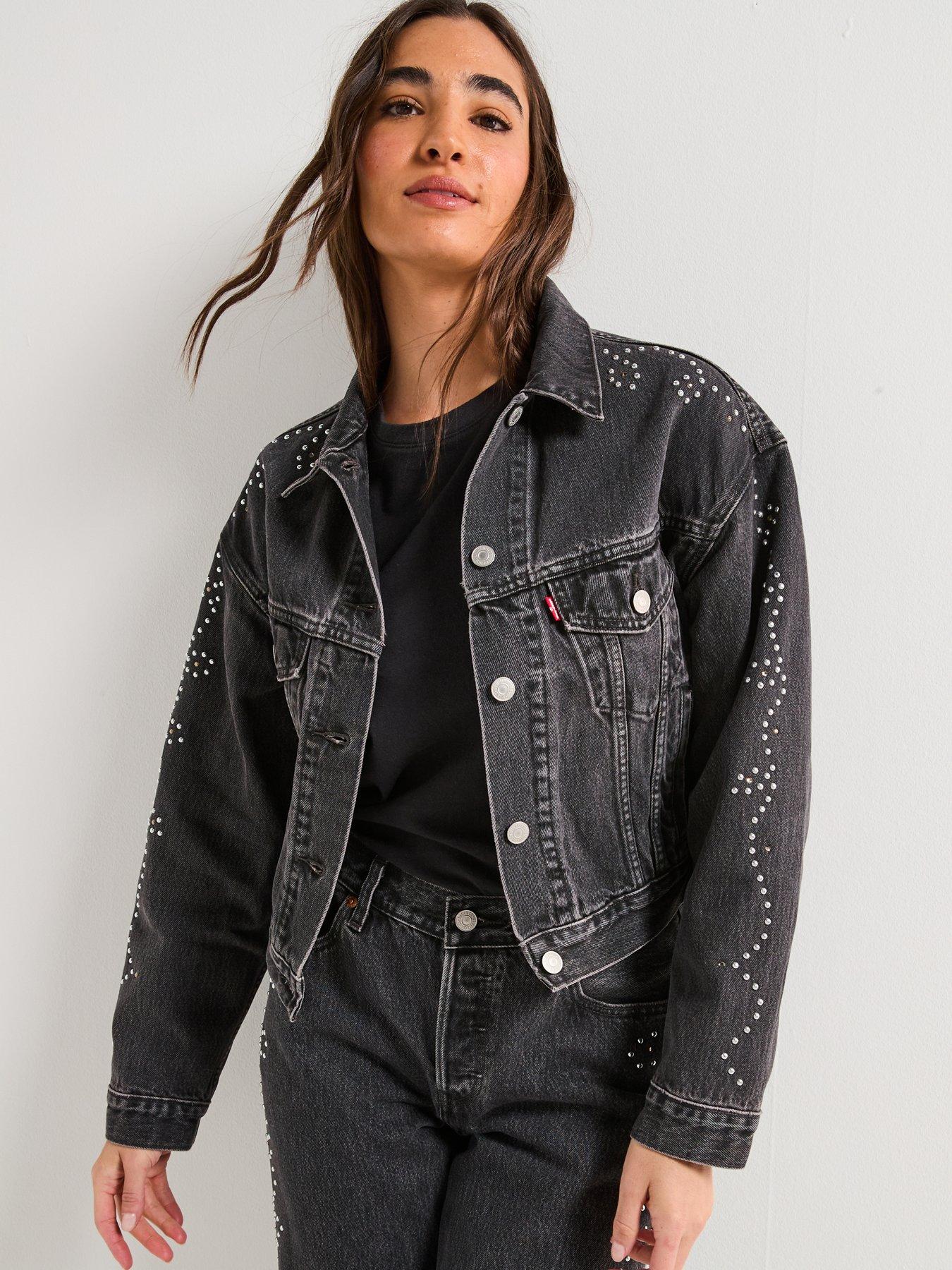 Levi's Shrunken 90s Trucker Jacket - Bejewelled Black