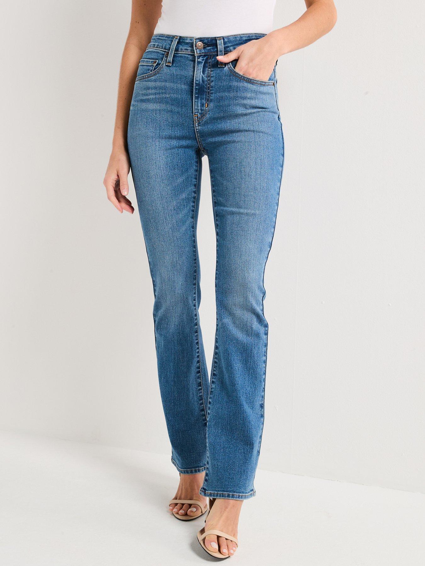 Levi's 725 High-rise Bootcut Jeans - Hint Of Tint - Blue
