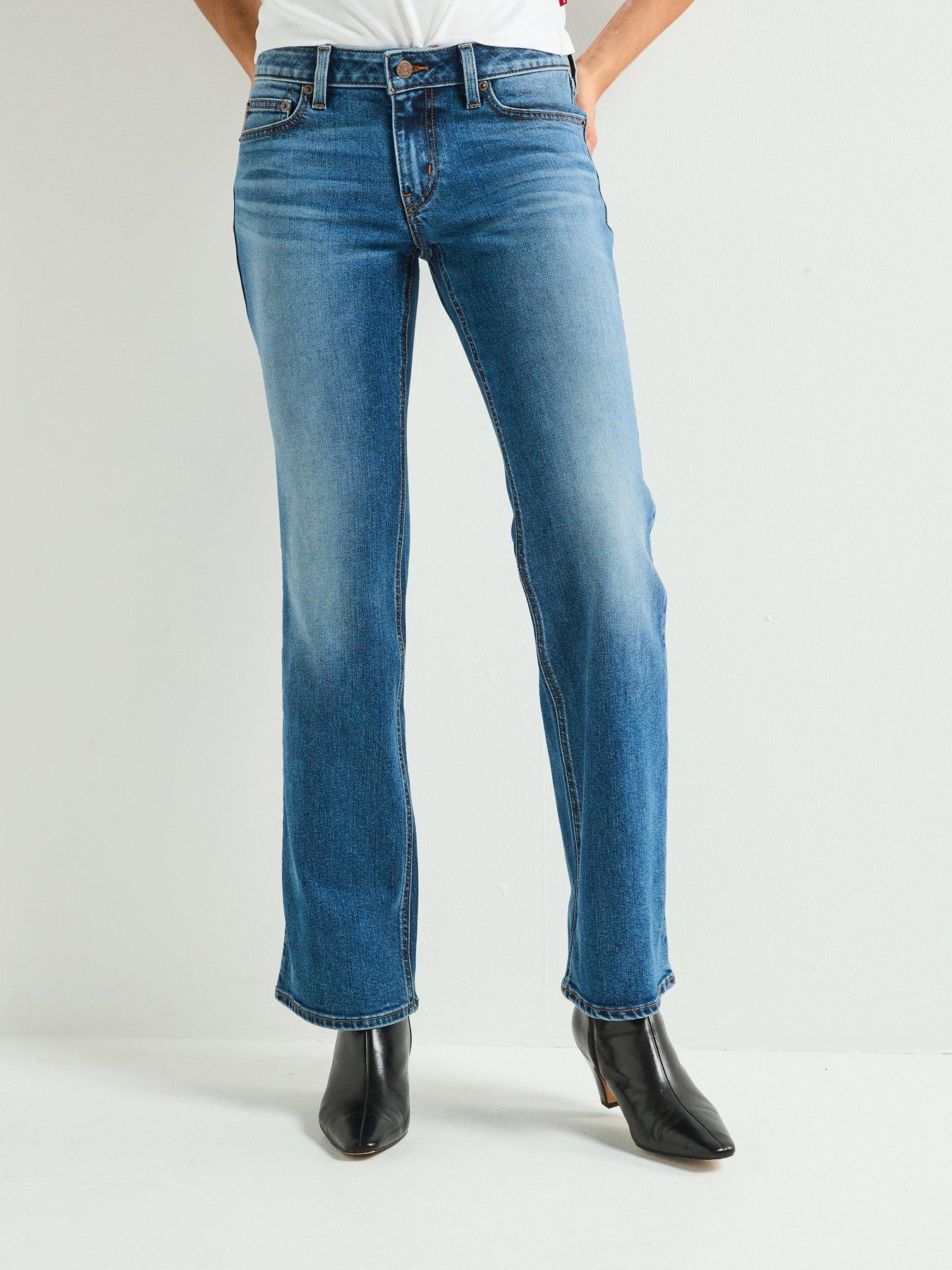 Levi's Superlow Bootcut Jeans - Darted Denim