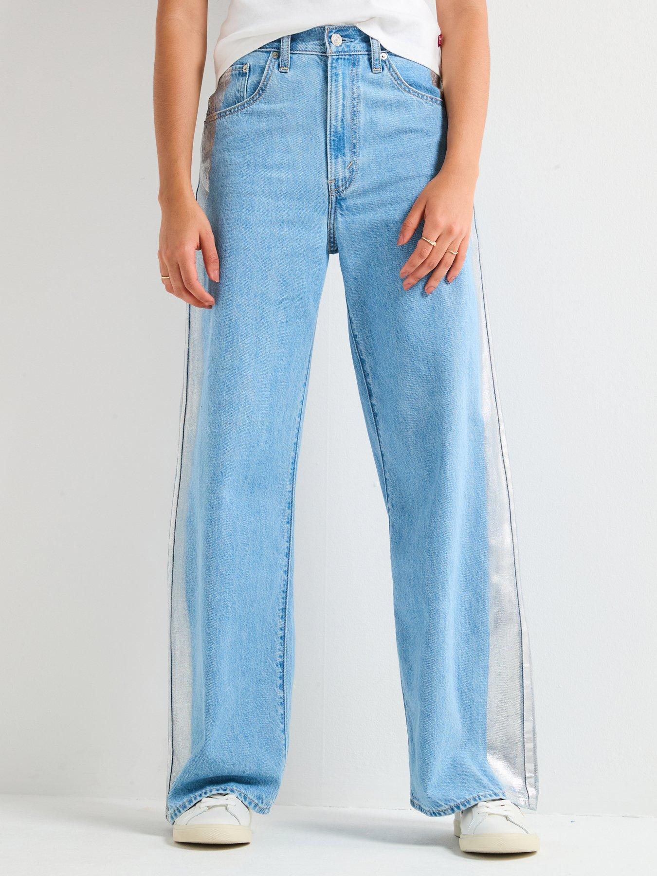 Levi's Cinch Baggy Jeans - Rain Or Shine - Blue