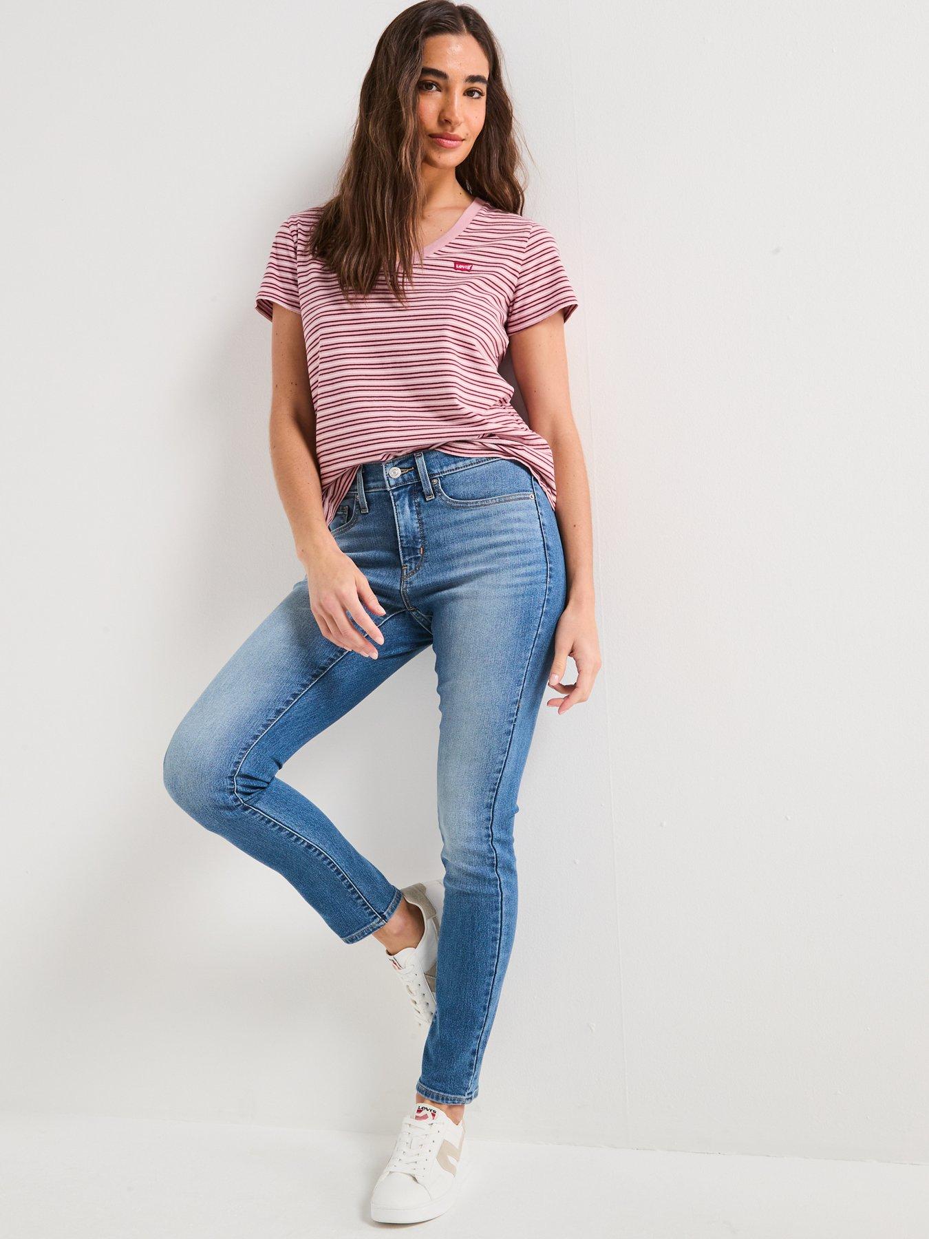levis-perfect-v-neck-t-shirt-clara-stripe-zephyr-jersey-pinkback