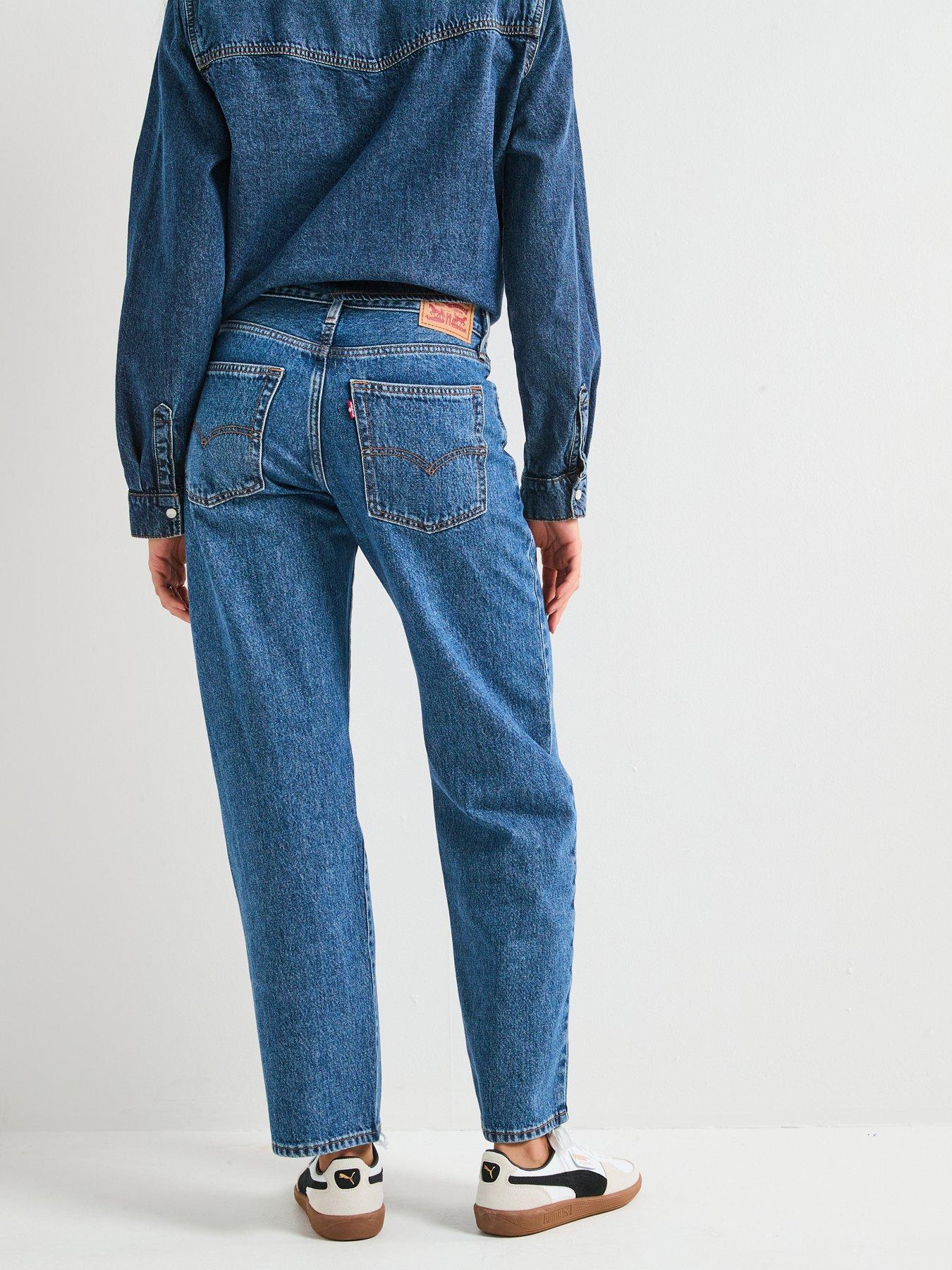 Image 2 of 6 of Levi's 94 Baggy Jeans - Dark Blue