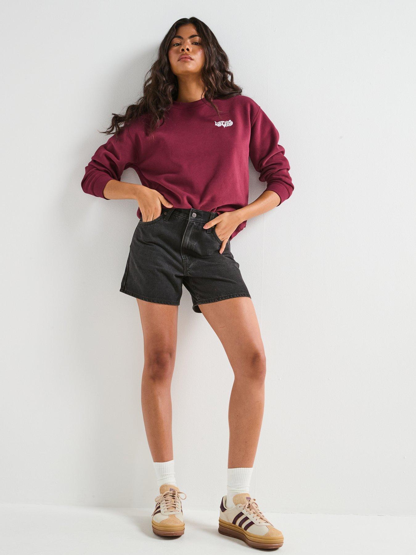 Image 3 of 6 of Levi's Cinch Mid-thigh Shorts - Open Mind
