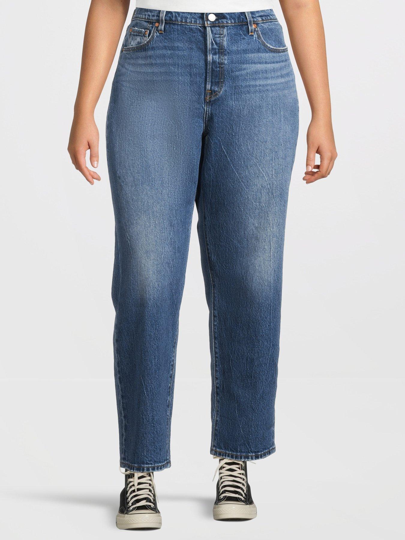 Levi's Plus 501® Original Jeans (plus Size) - Erin Cant Wait St Pl - Navy