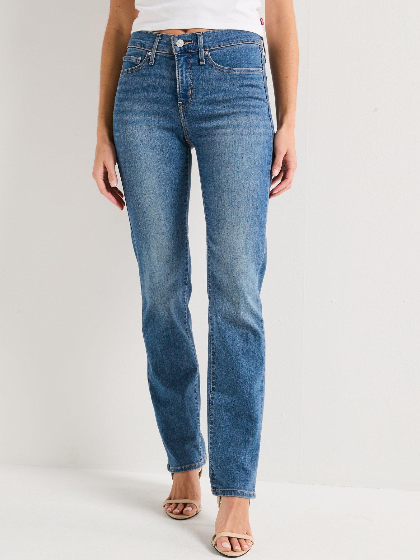 Levi's 314 Shaping Straight Jeans - Eternal Indigo Mid