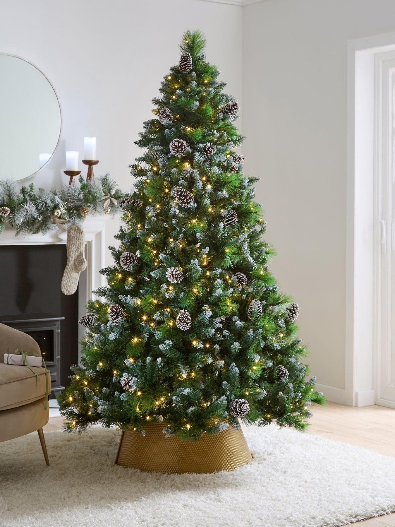 Festive 7ft Grand River Pre Lit Christmas Tree