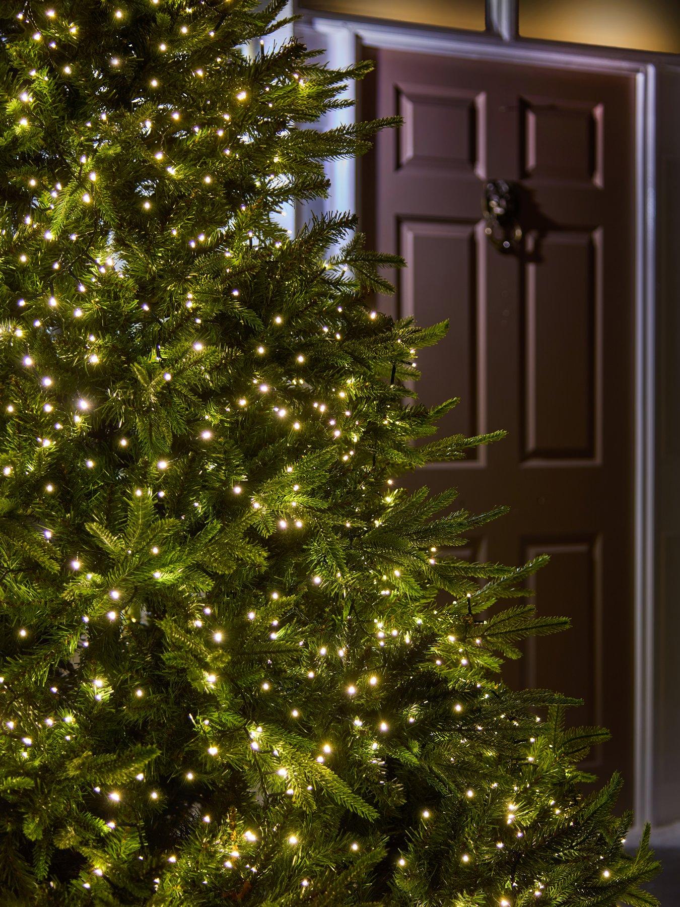 Festive Compact Indoor/Outdoor Christmas Lights - 1000 Warm White