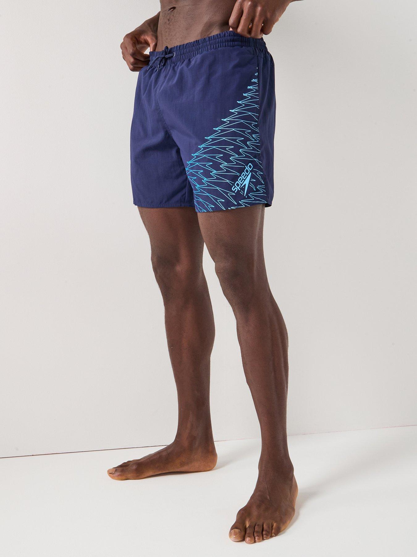 Speedo Mens Medley Logo 16 Inch Watershort - Navy