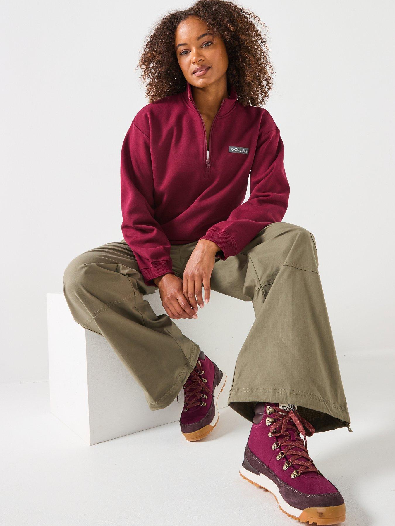columbia-womens-brea-falls-cotton-ripstop-pant-greenoutfit