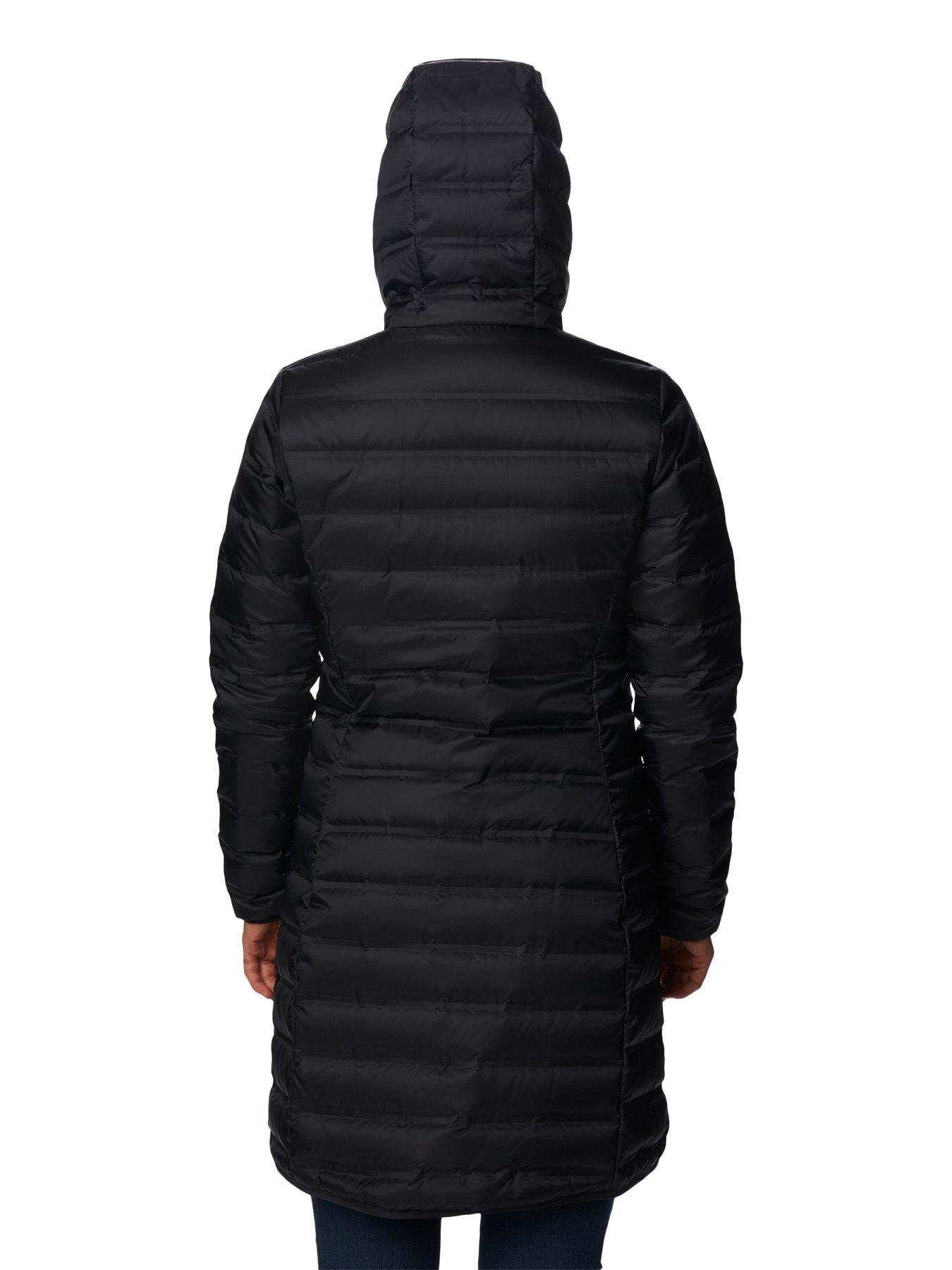 Image 2 of 6 of Columbia Women's Lake 22 Ii Down Long Hooded Jacket - Black