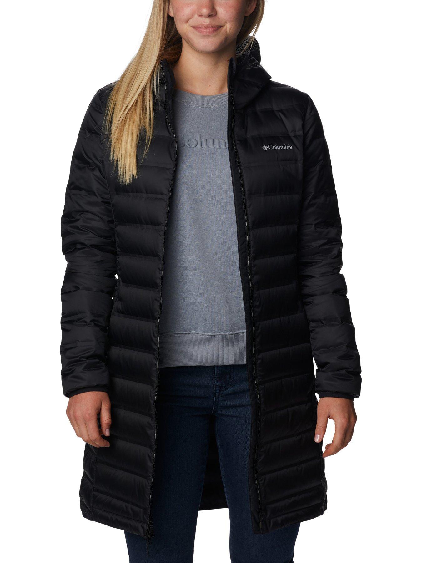 Image 3 of 6 of Columbia Women's Lake 22 Ii Down Long Hooded Jacket - Black