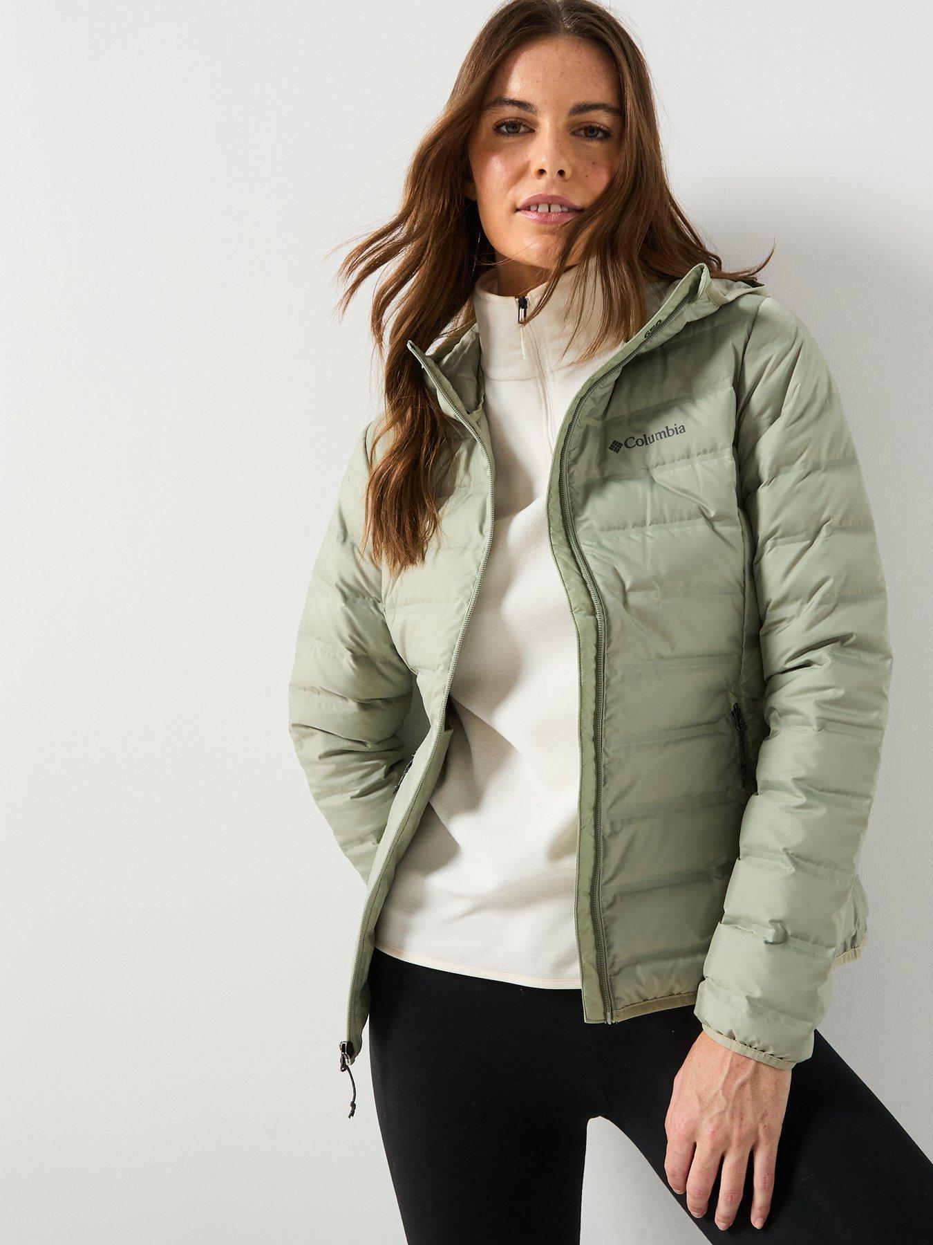 Image 1 of 6 of Columbia Women's Lake 22 Ii Down Hooded Jacket - Green