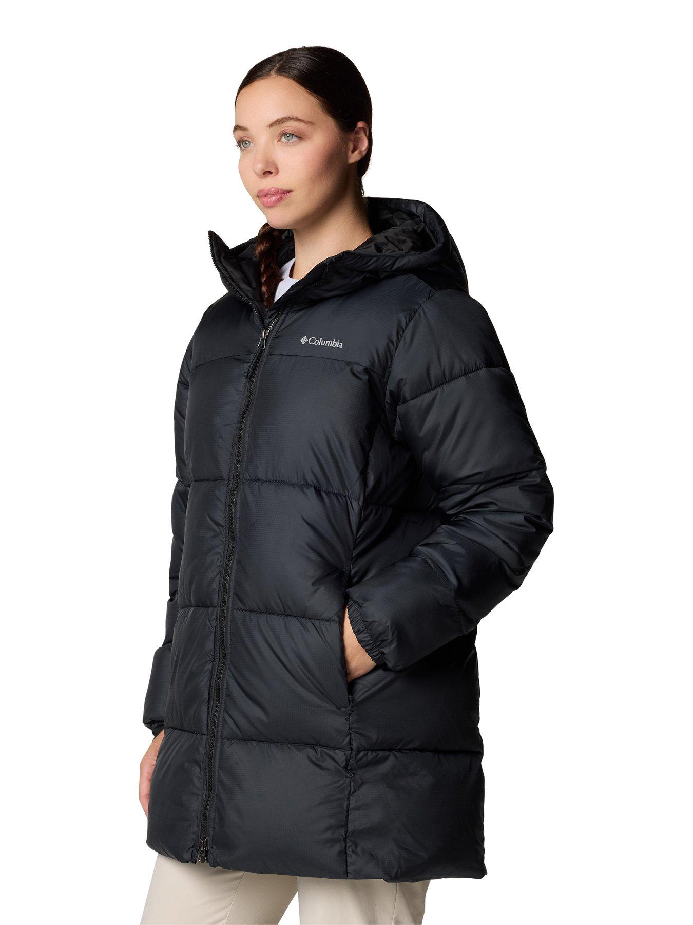 Image 5 of 6 of Columbia Women's Puffect Ii Mid Hooded Jacket - Black