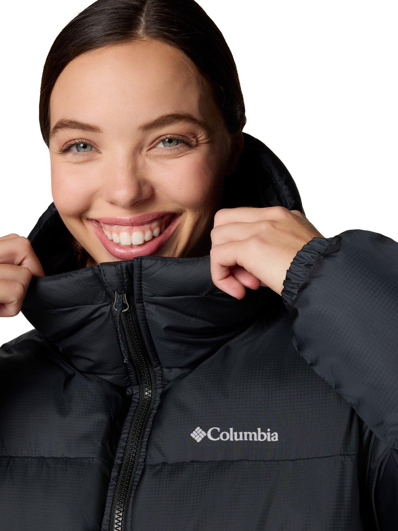 Image 6 of 6 of Columbia Women's Puffect Ii Mid Hooded Jacket - Black