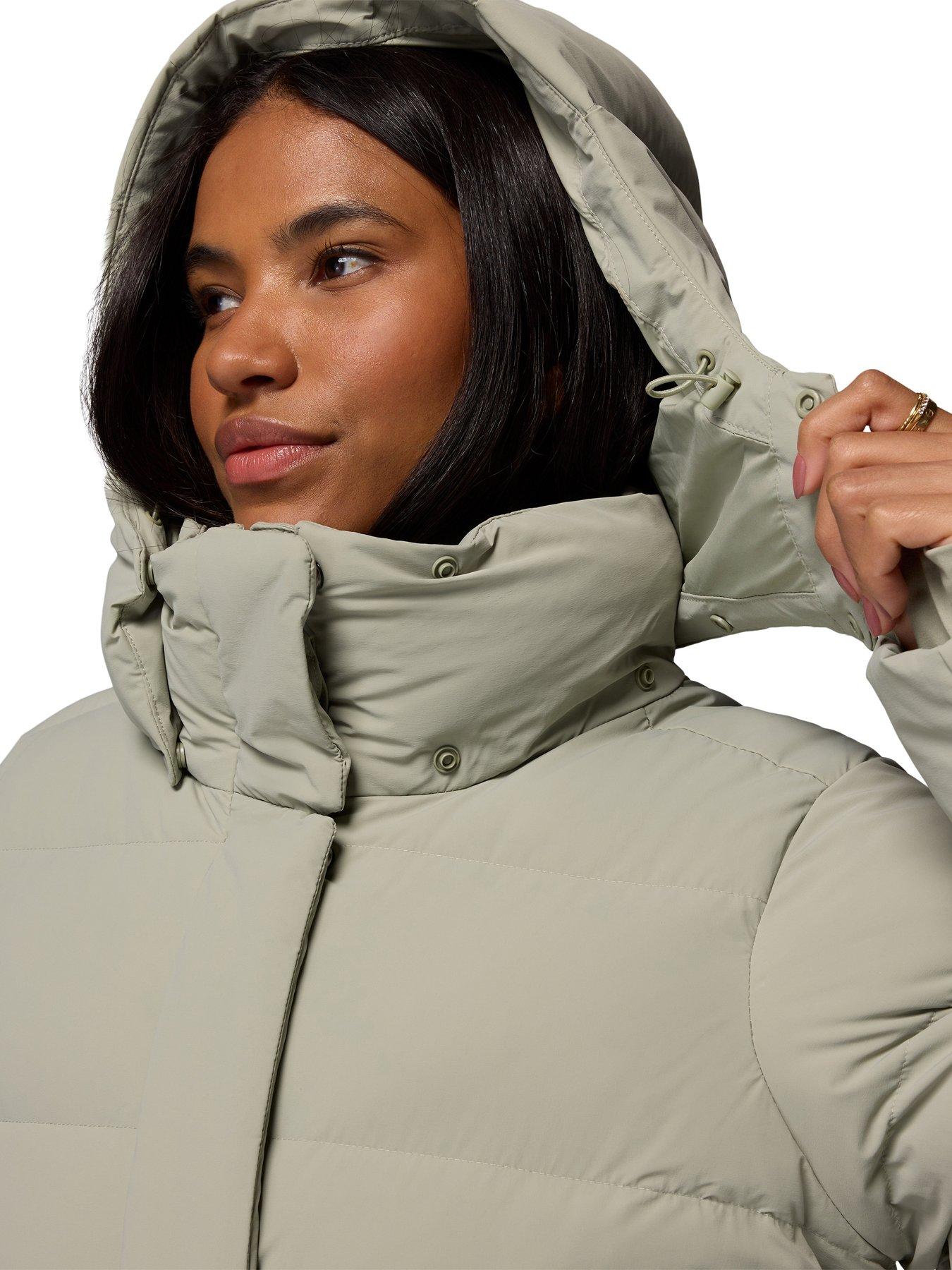 Image 6 of 6 of Columbia Women's Amaze Puff Mid Hooded Jacket - Green