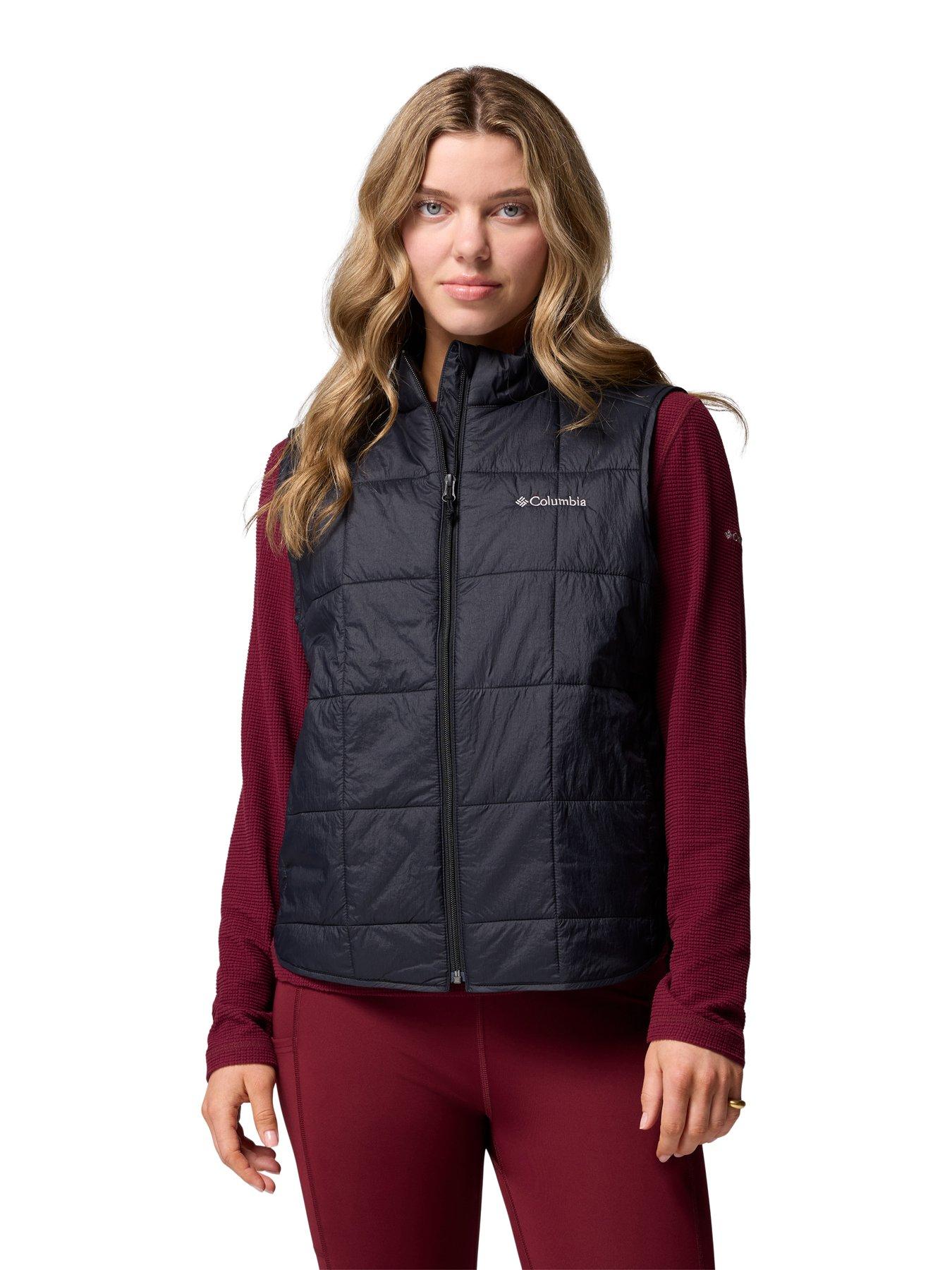 Image 1 of 6 of Columbia Women's Sienna Hill Quilted Vest - Black