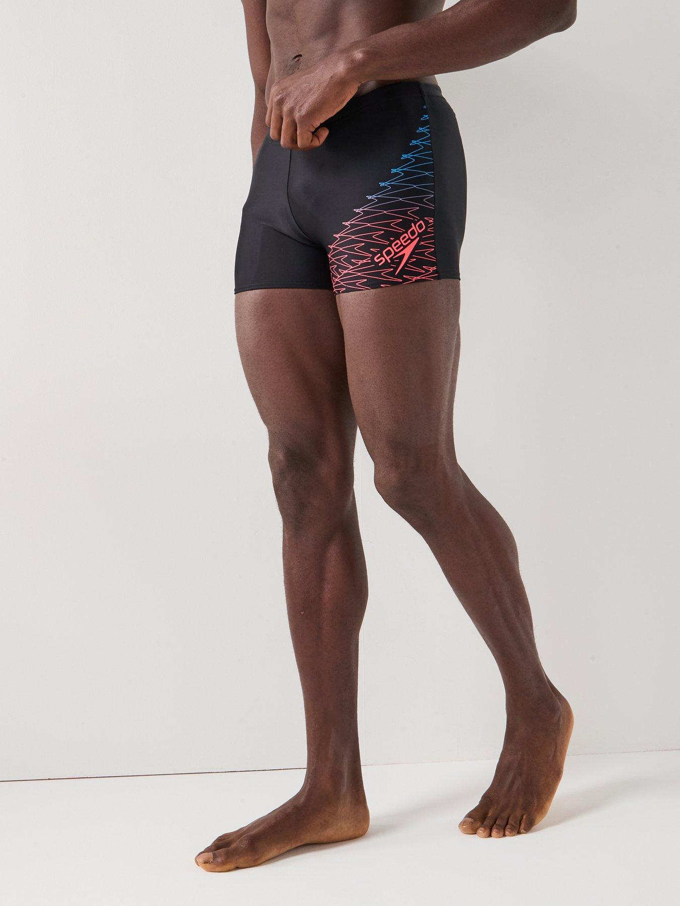 Speedo Mens Medley Logo Aquashort - Black/multi