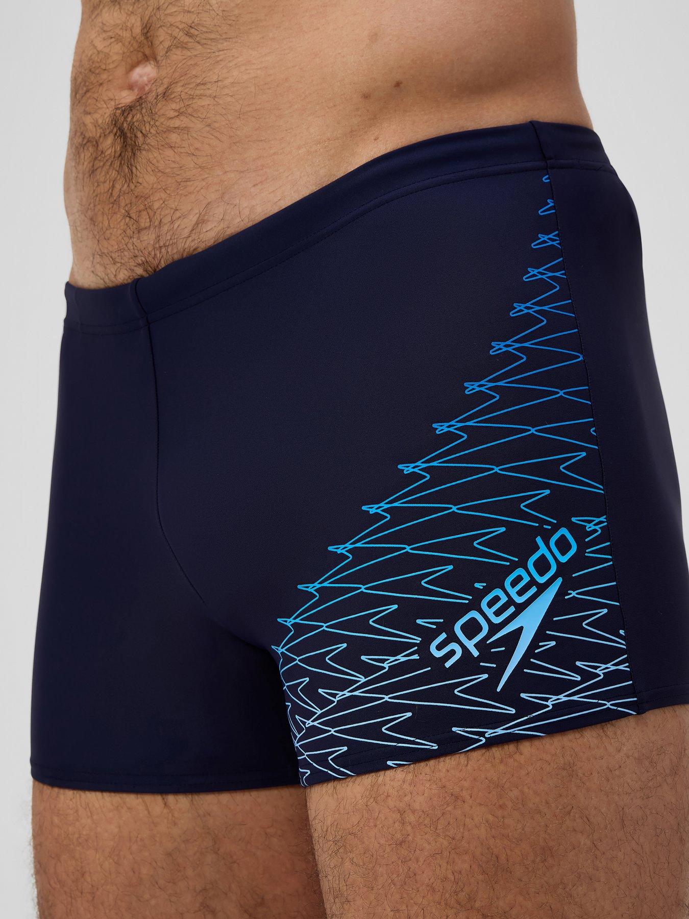 Speedo Mens Medley Logo Aquashort - Navy