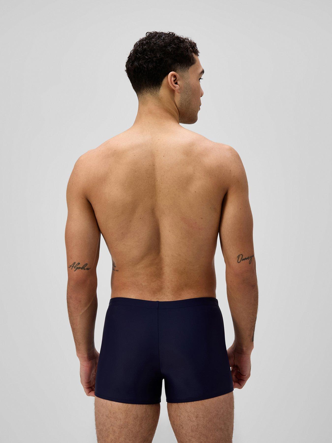 speedo-mens-medley-logo-aquashort-navystillFront