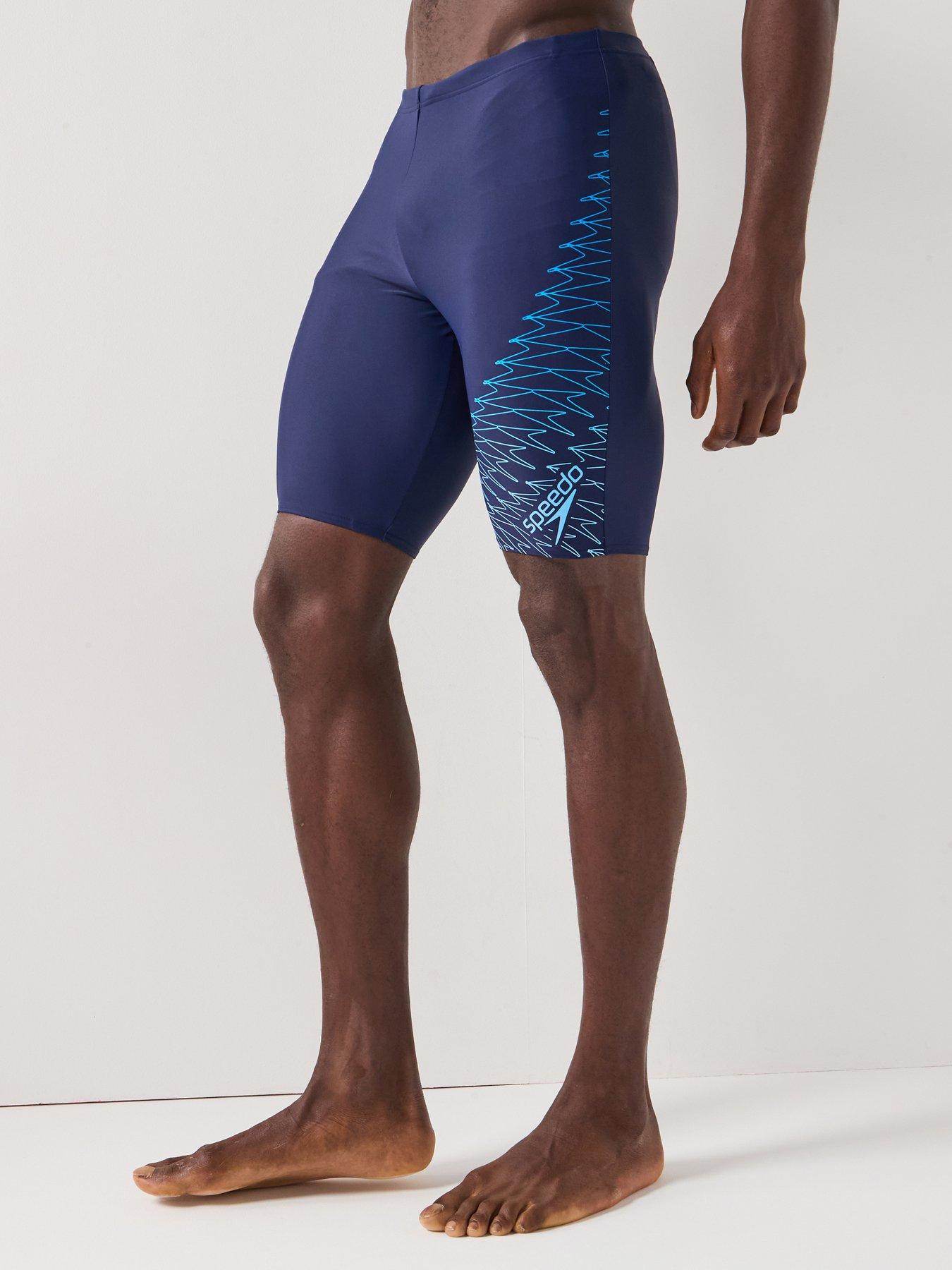 Speedo Mens Medley Logo Jammer - Navy